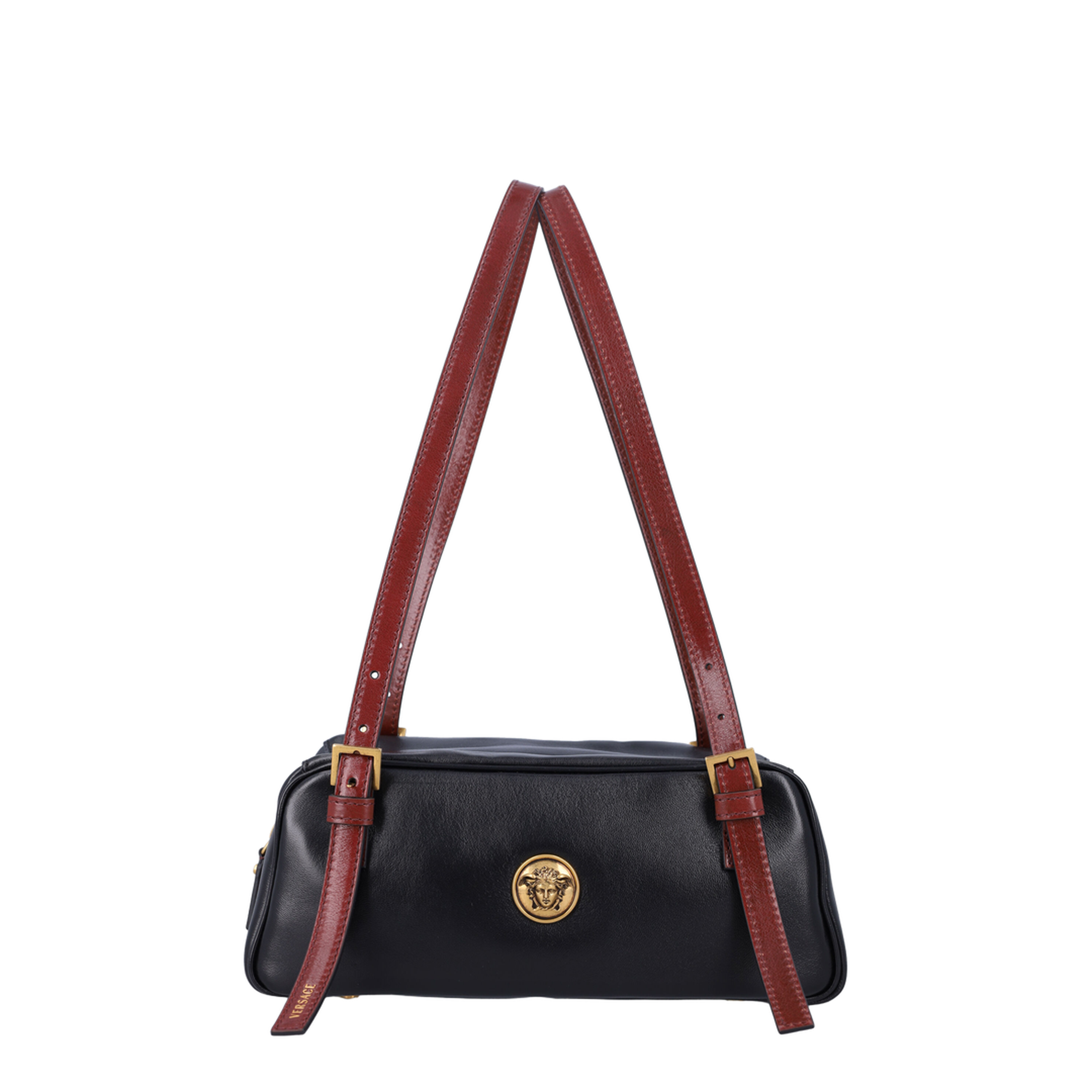 Emblème Nappa Bowling Bag - Black - Image 2