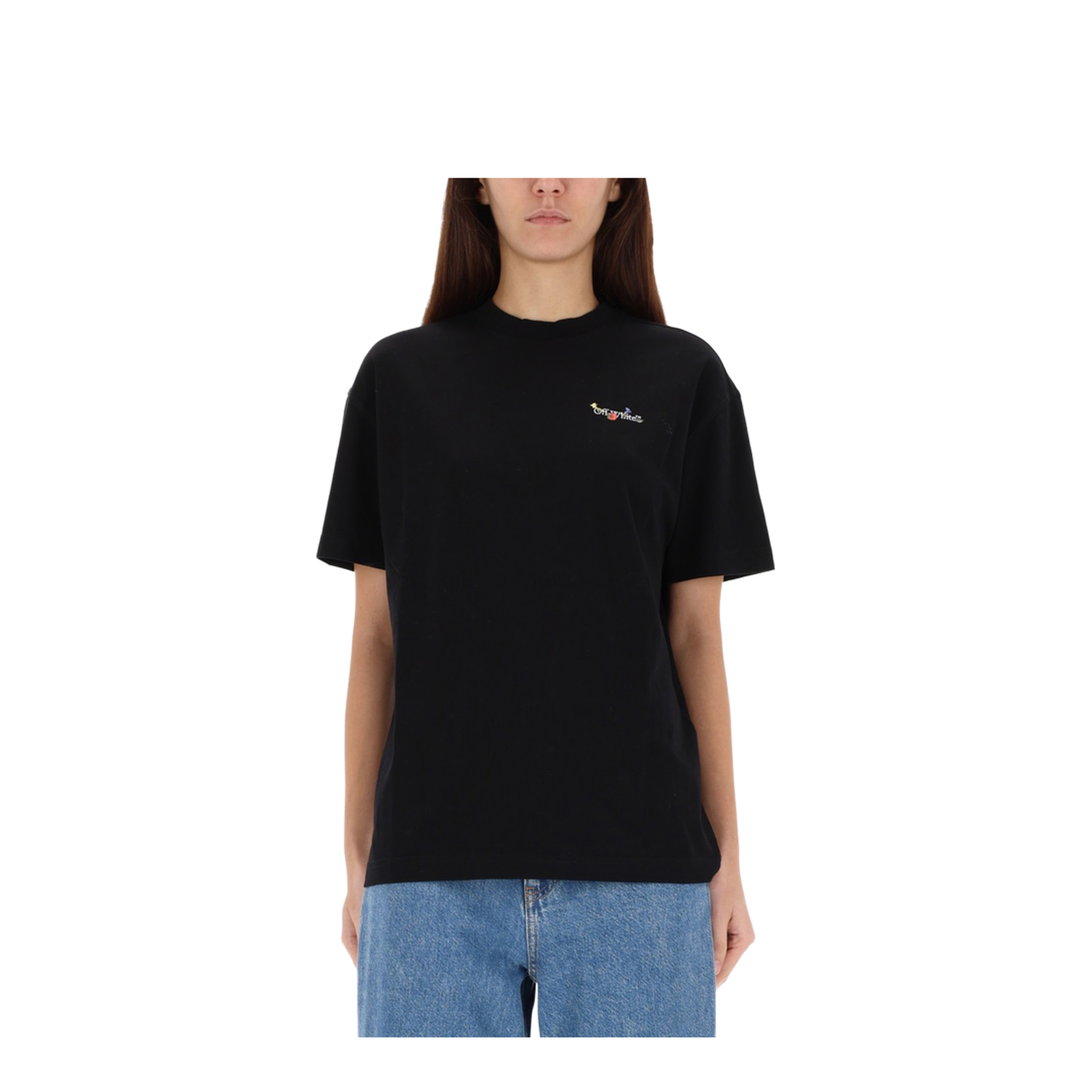 Arrow Glass Flower Regular Logo T-Shirt - Image 1