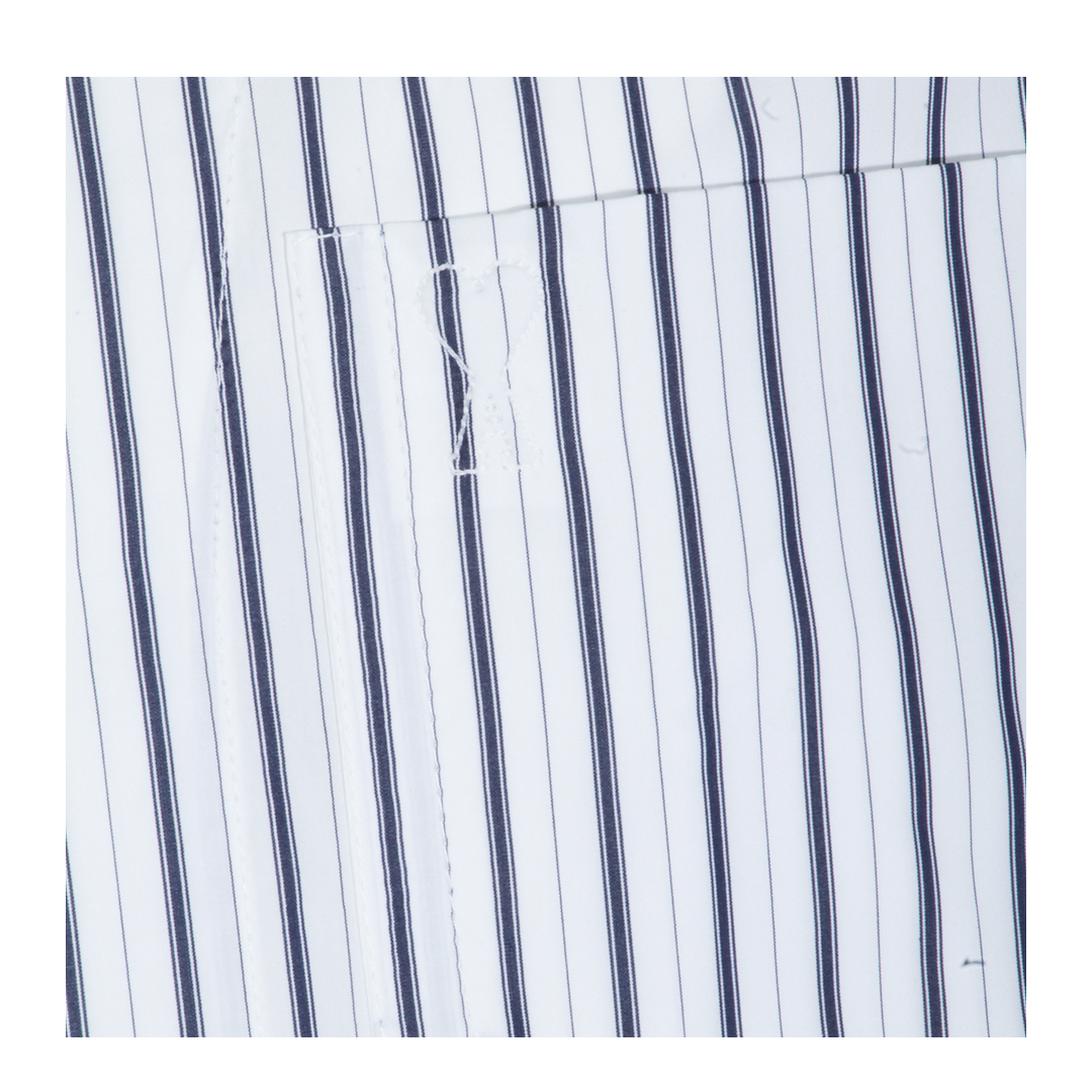 White Striped De Coeur Shirt - Image 5