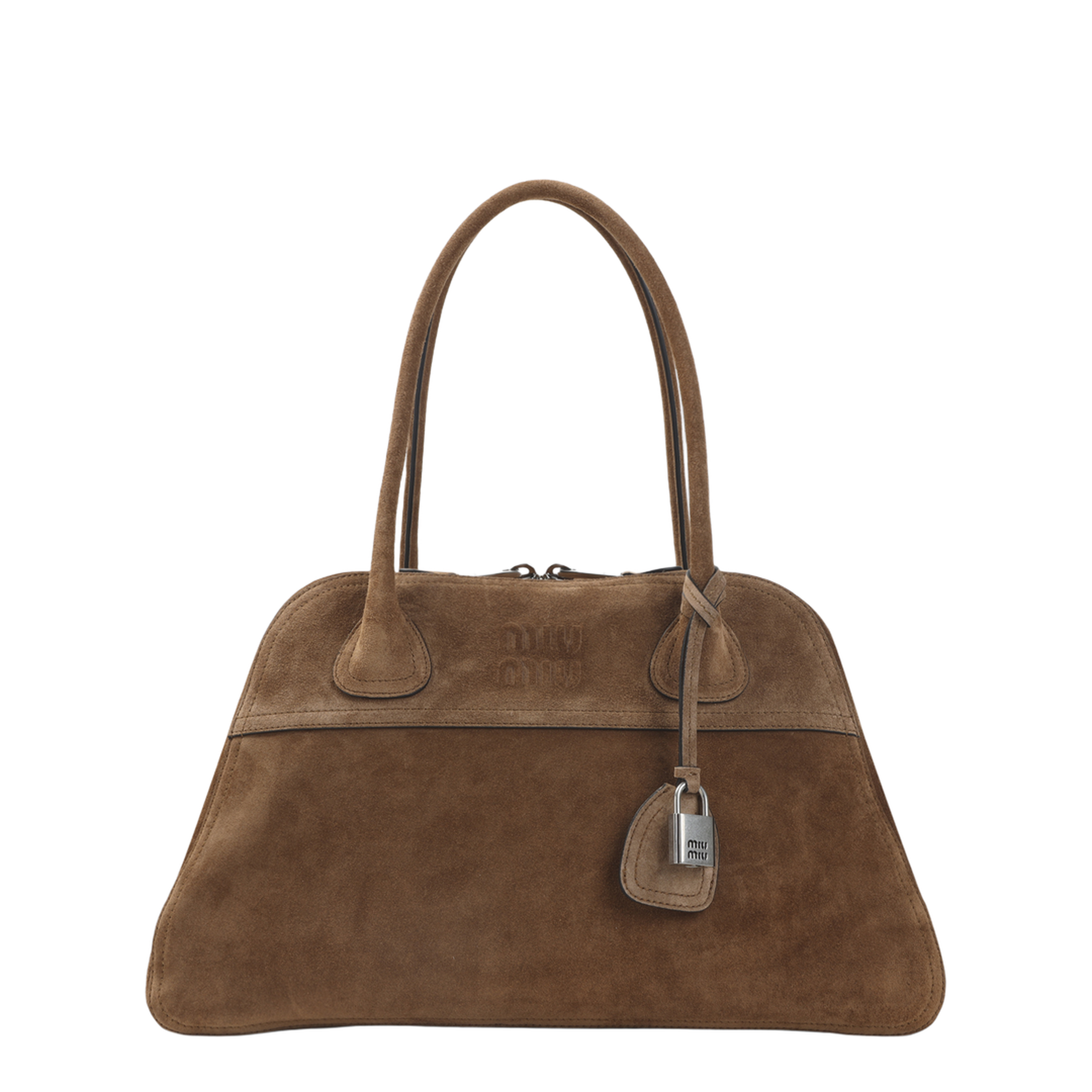 Vivant Suede Shoulder Bag - Cocoa Brown - Image 3