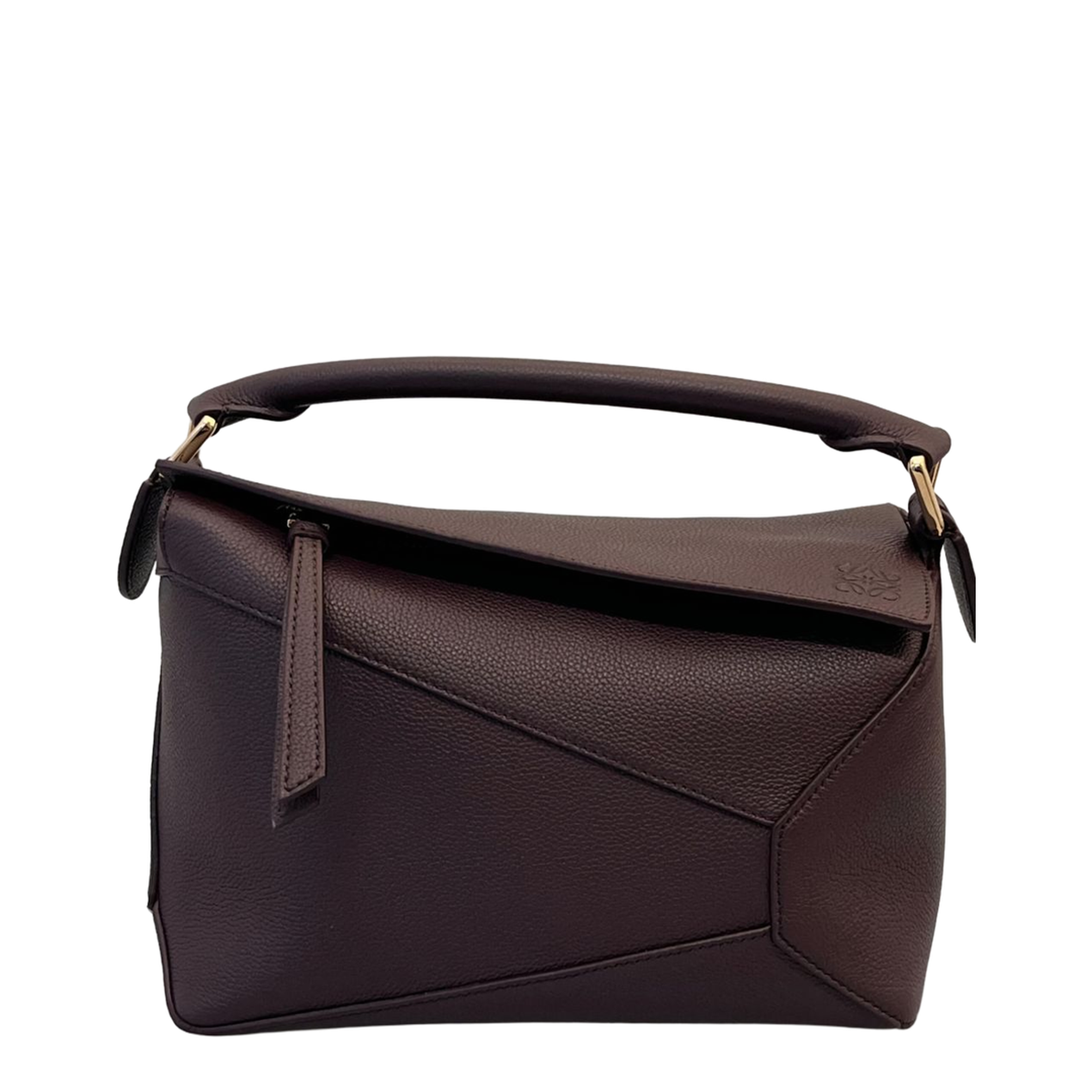 Brown Small Puzzle Edge Bag - Image 2