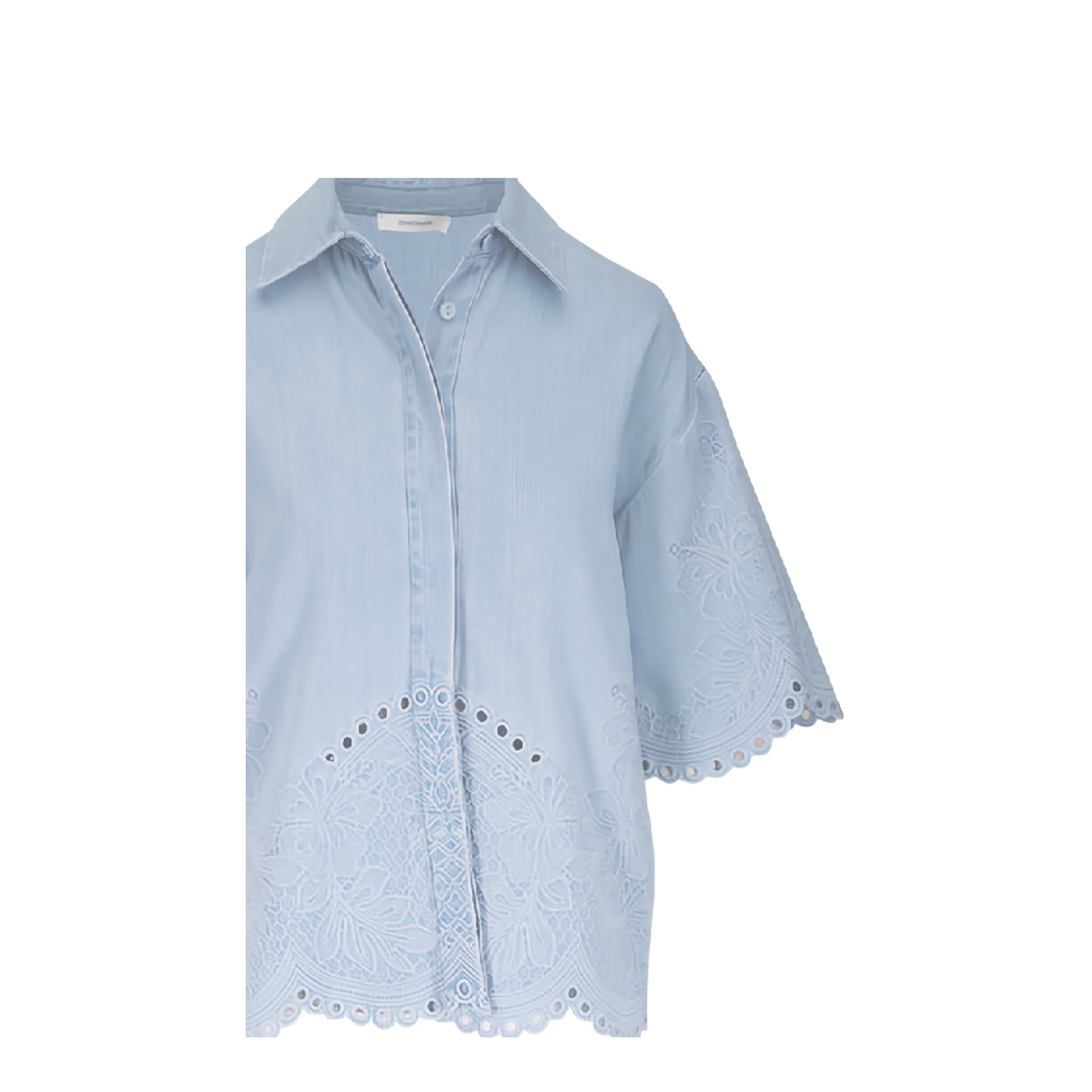 Daylight Embroidered Denim Shirt - Image 5