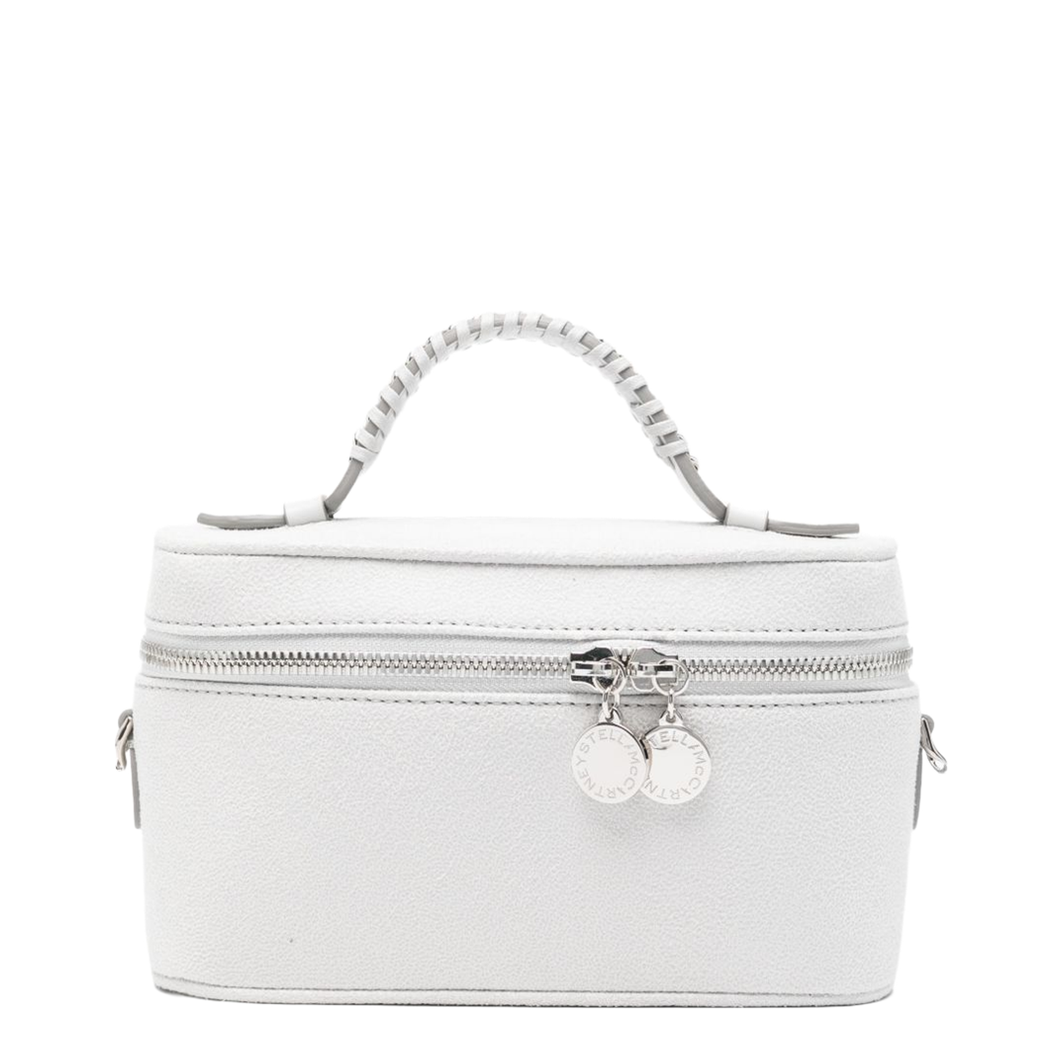 Falabella Small PU Leather Vanity Case - Eco Shiny Dotted - Image 1
