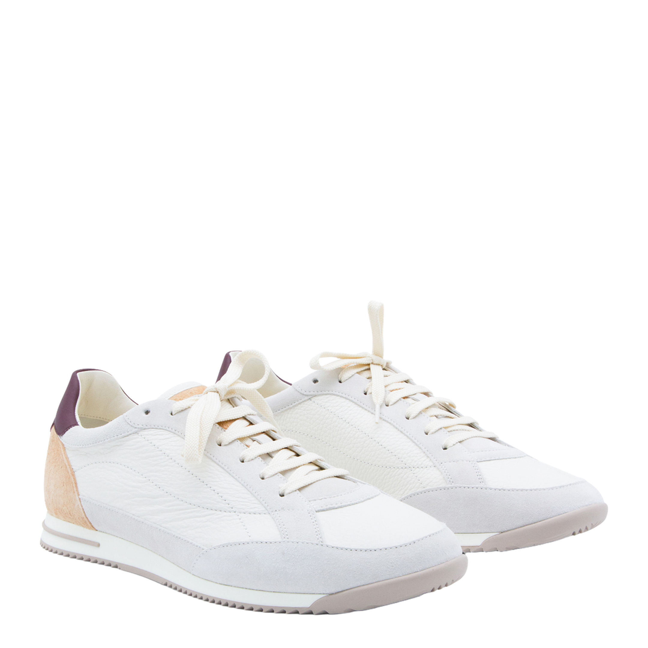 Sneaker with Suede Details - Image 3