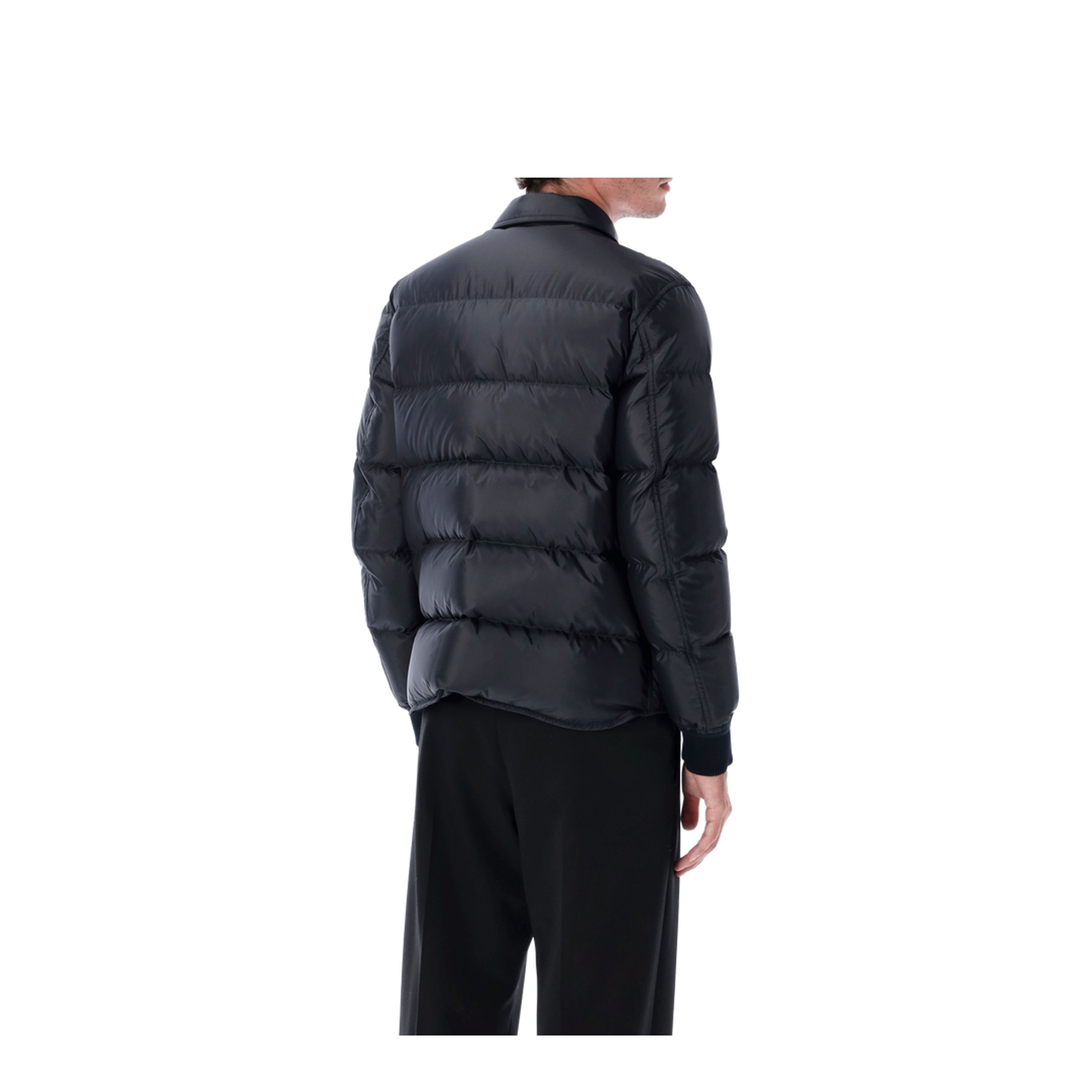 Techno Satin Padded Jacket - Image 2