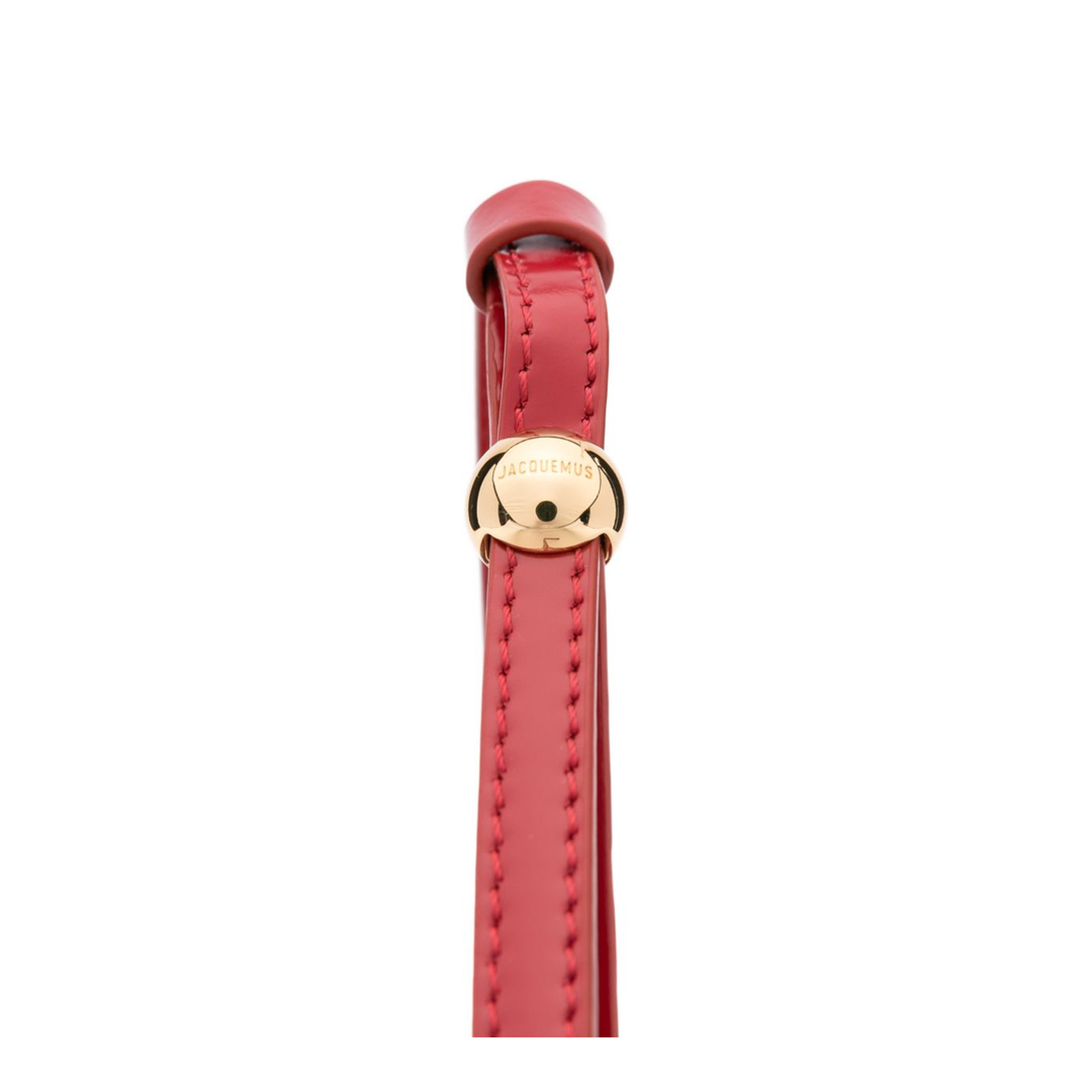 Le Petit Bisou Calf Leather Shoulder Bag - Red - Image 2