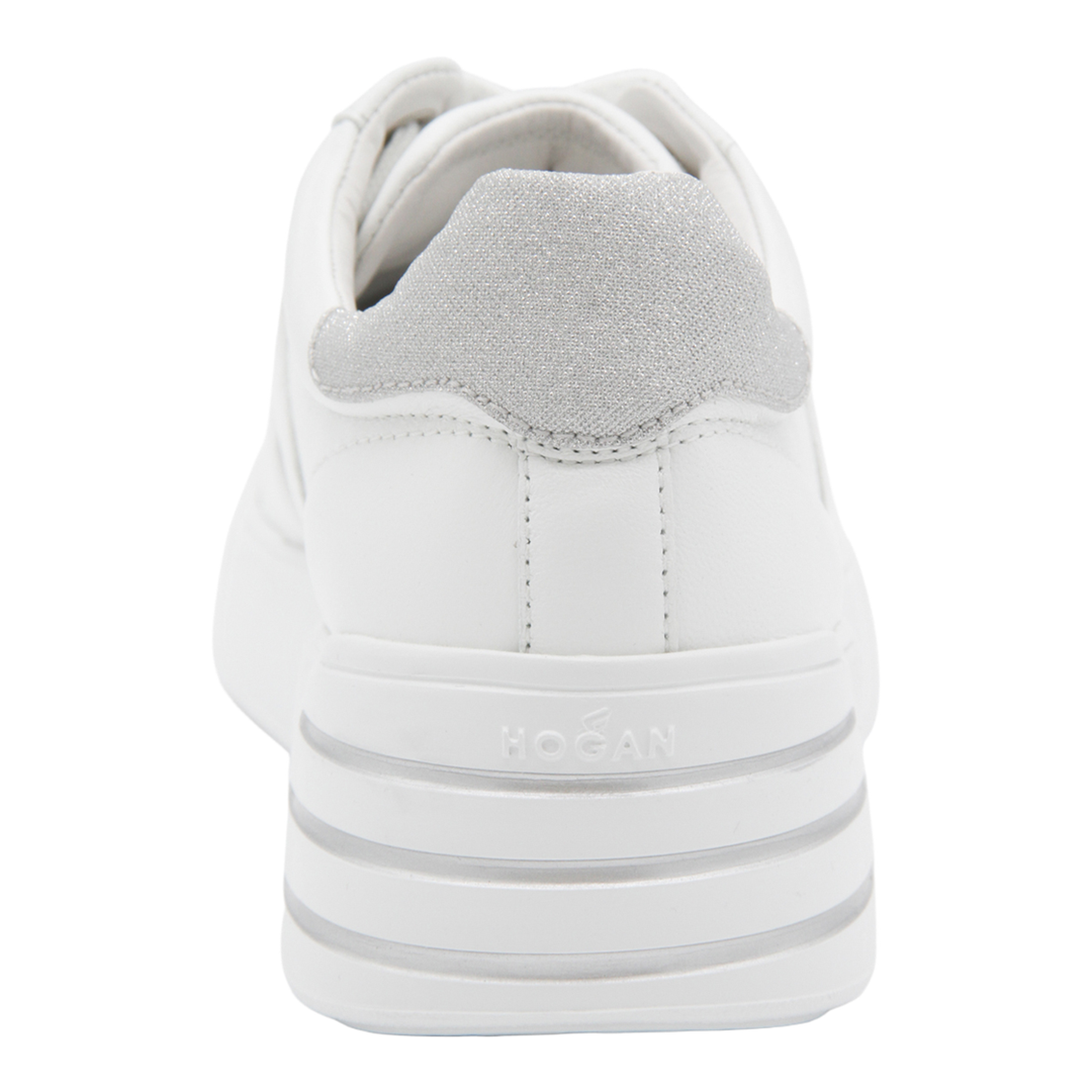 Sneakers Rebel White Silver - Image 4