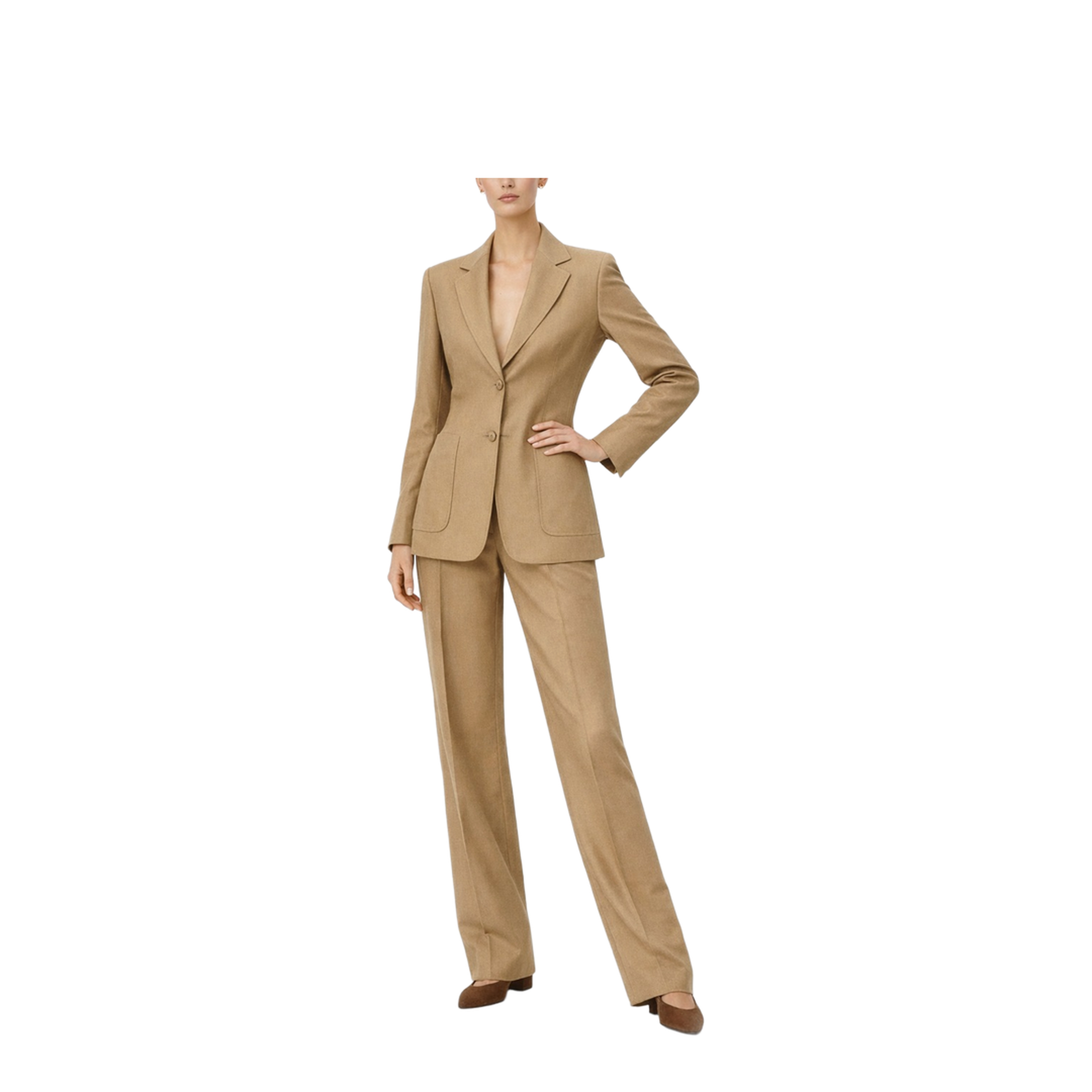 VOLONTA' SINGLE BREAST BLAZER DIAGONAL LINEN - Image 2
