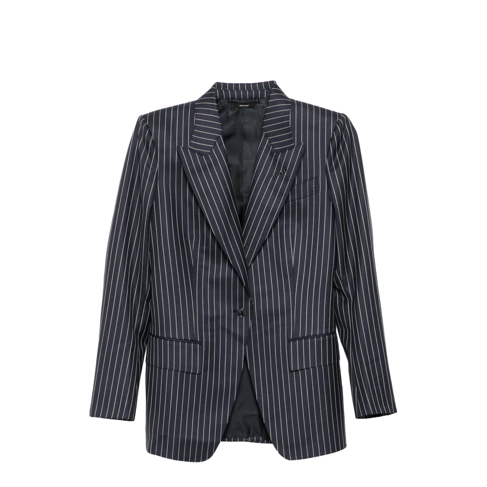 Single Breasted Wool Flannel Jacket - Image 1