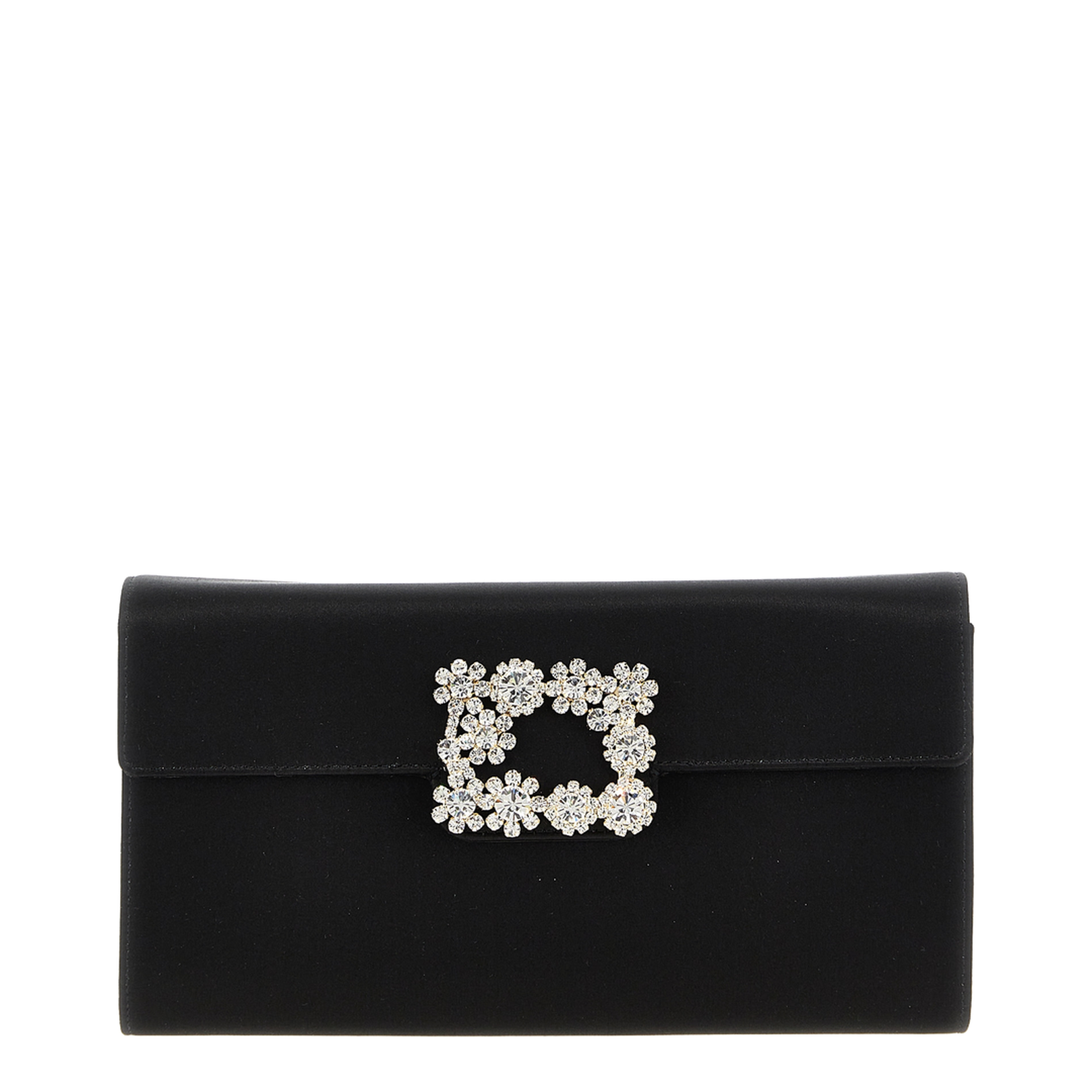 Envelope Flap Flower Buckle Handbag - Image 5