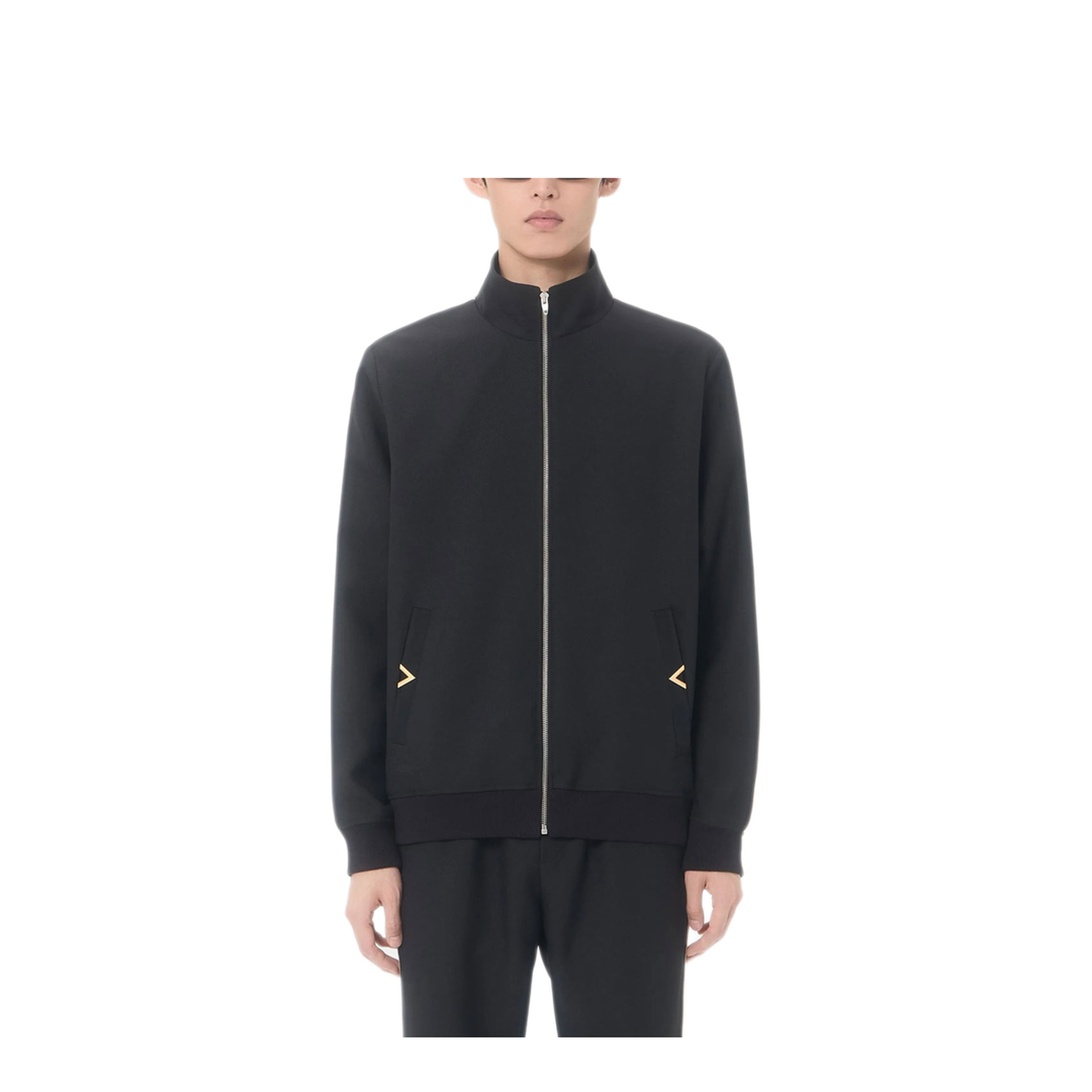 Nylon Sweatshirt with Vgold - Image 3