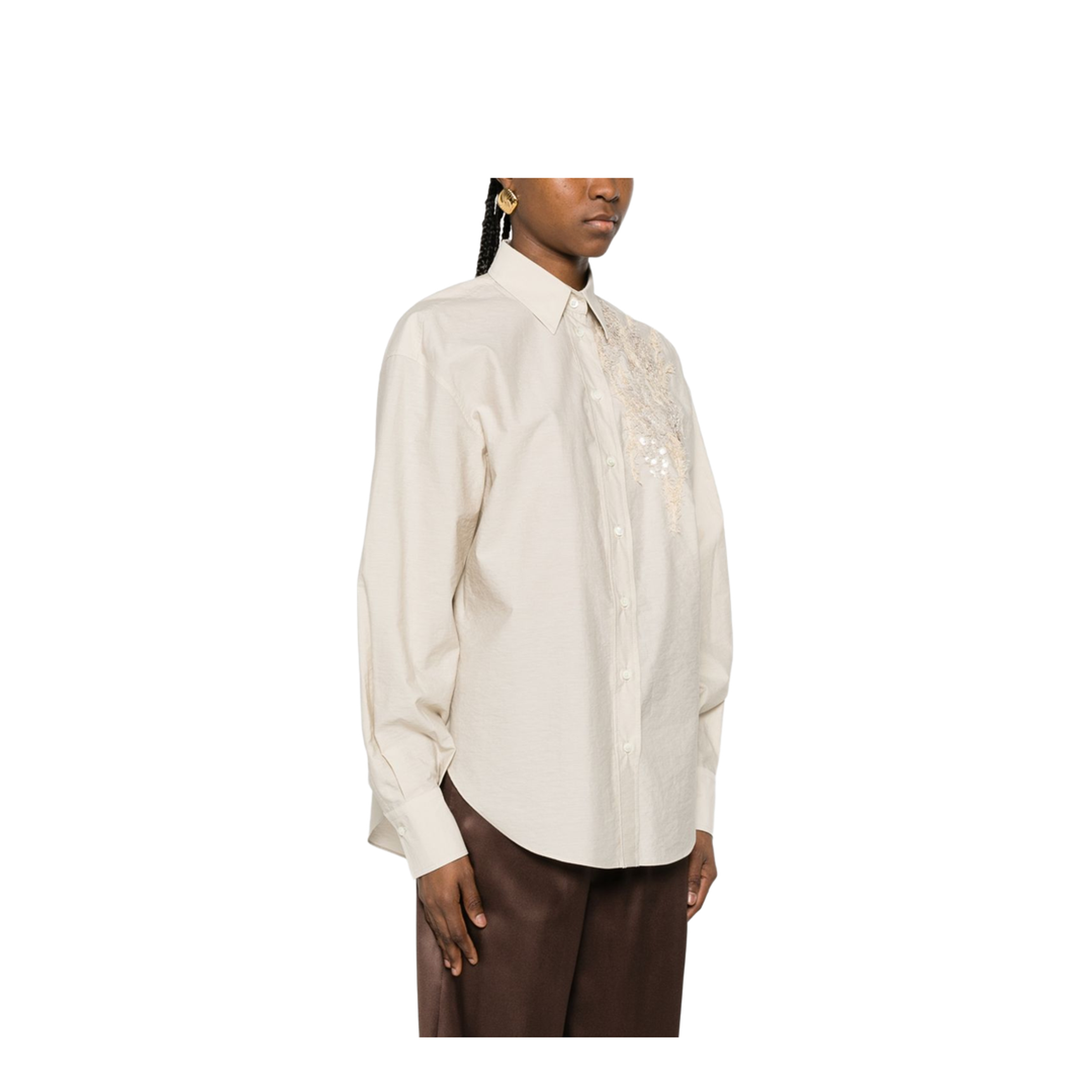 Embroidered Cotton Shirt - Image 2