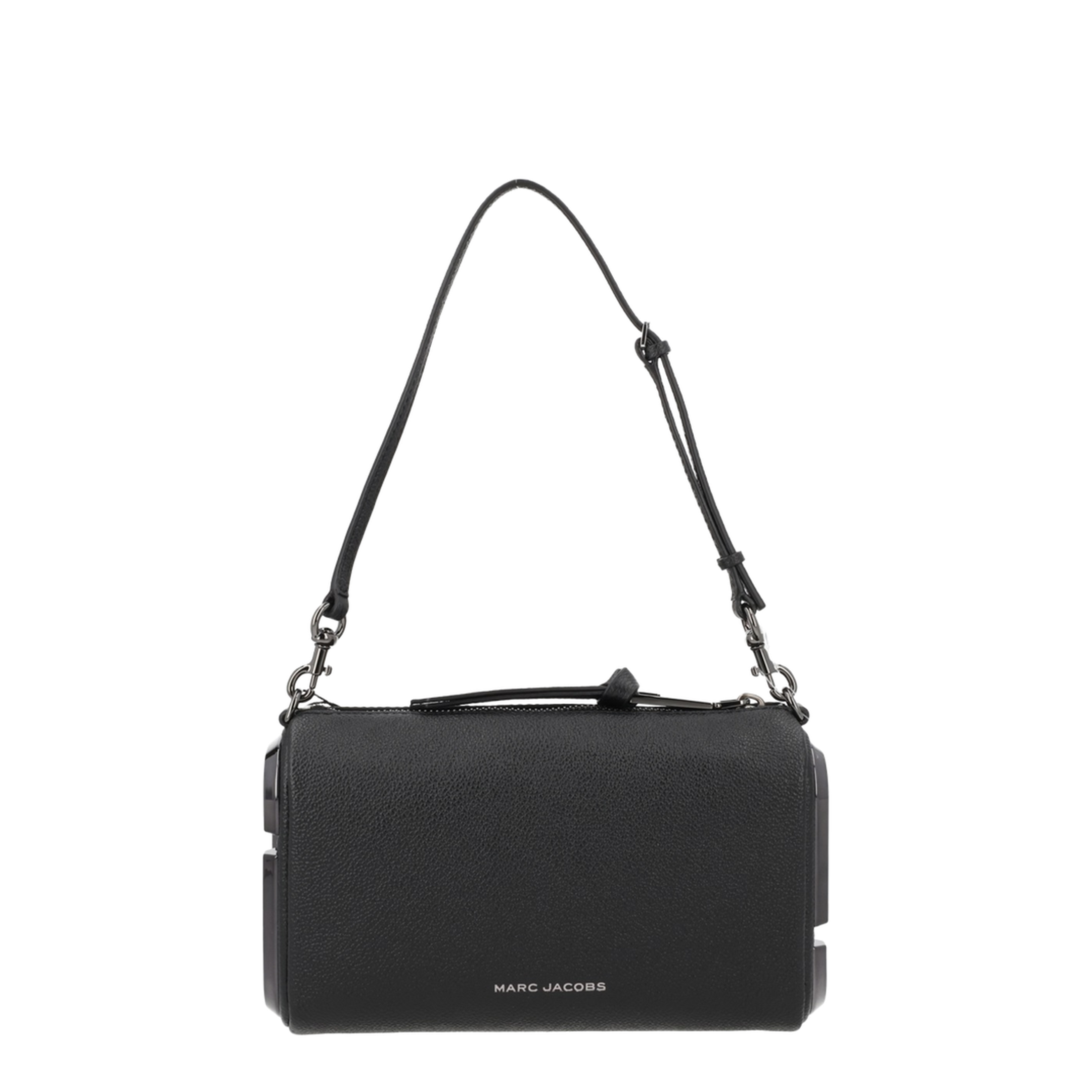 The Snapshot Calf Leather Shoulder Bag - Black - Image 1