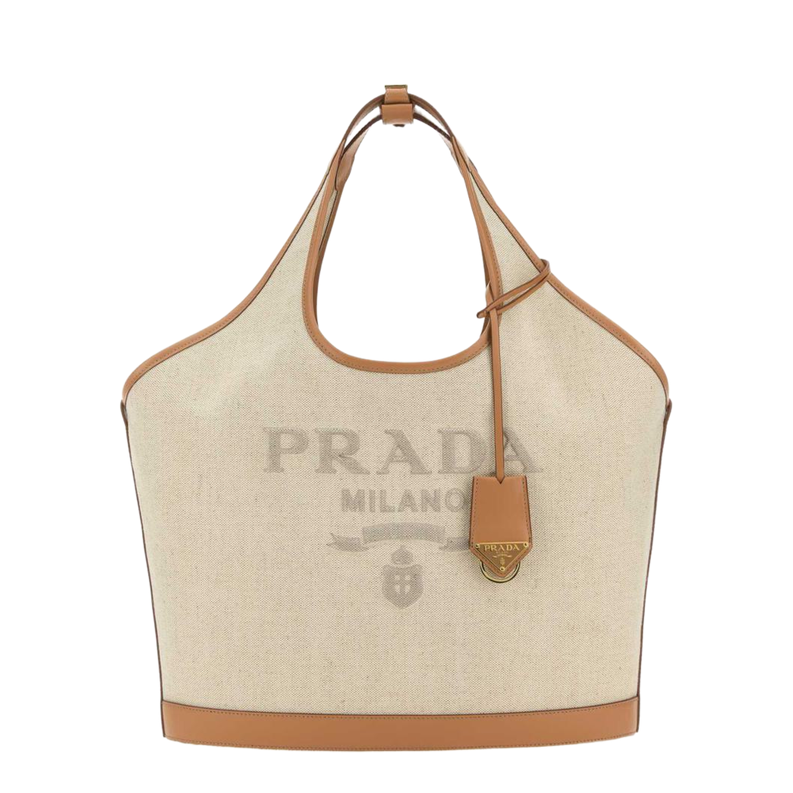 Sand Canvas Handbag - Image 1
