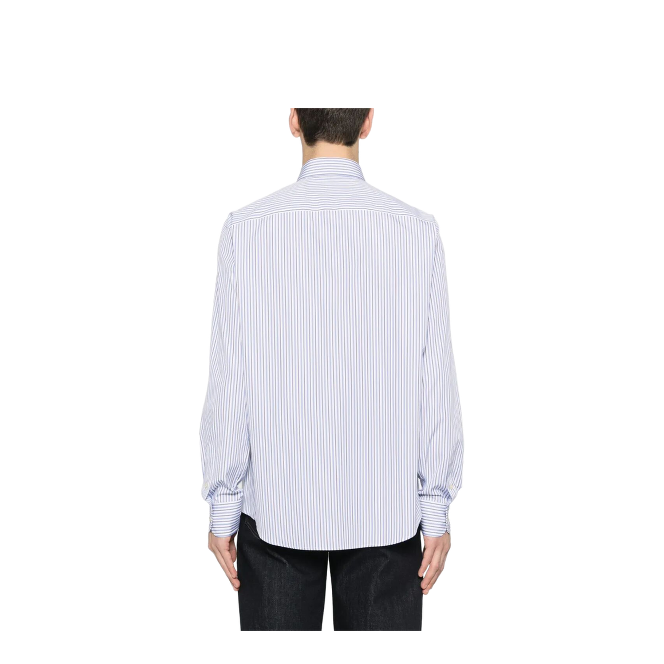 Striped Cotton Shirt - Image 3