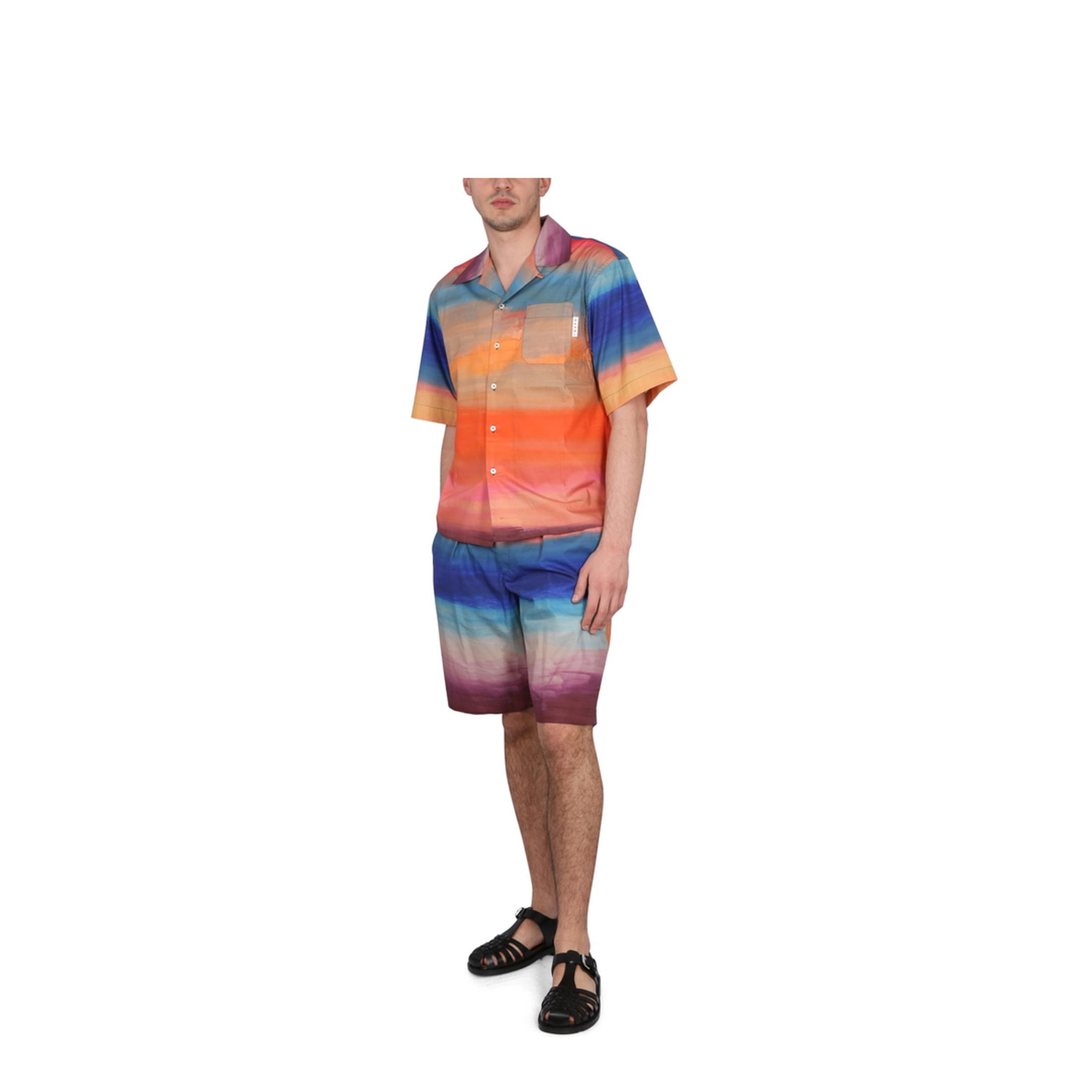 Cotton Bermuda Shorts - Image 2
