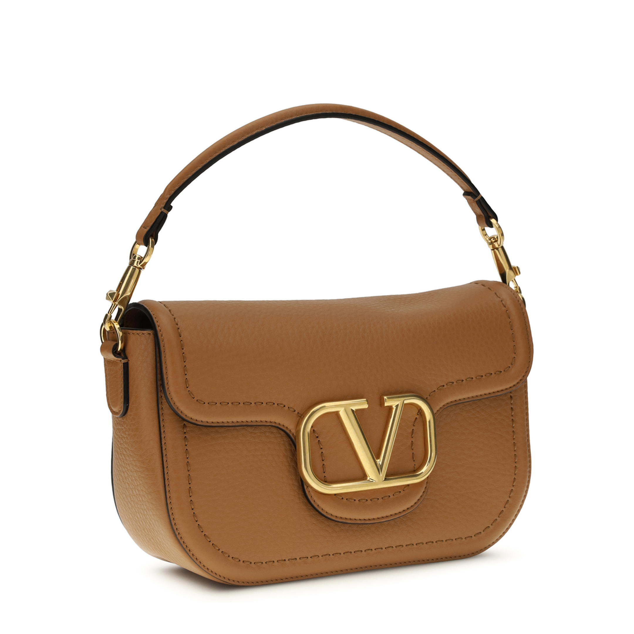 Alltime UNI Calf Leather Shoulder Bag - Almond Beige - Image 2