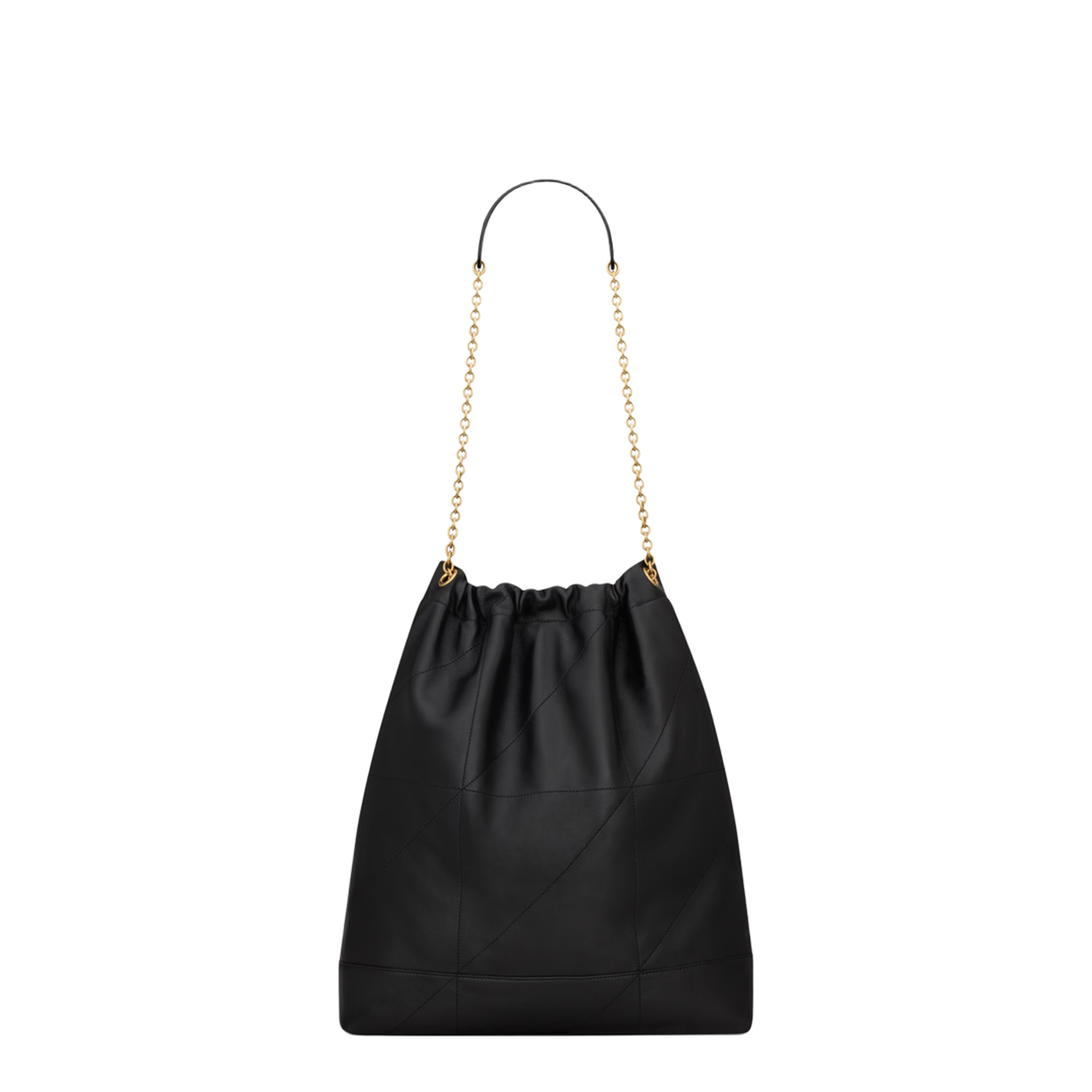 Jamie Large Nappa Bucket Bags - Black - Image 2