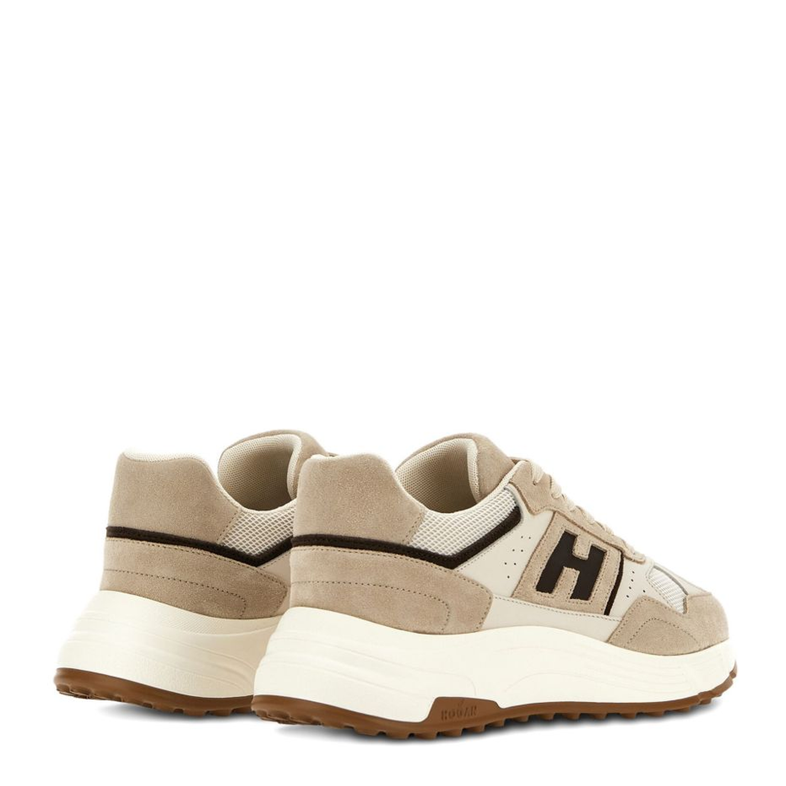 Beige And Brown Sneakers - Image 2