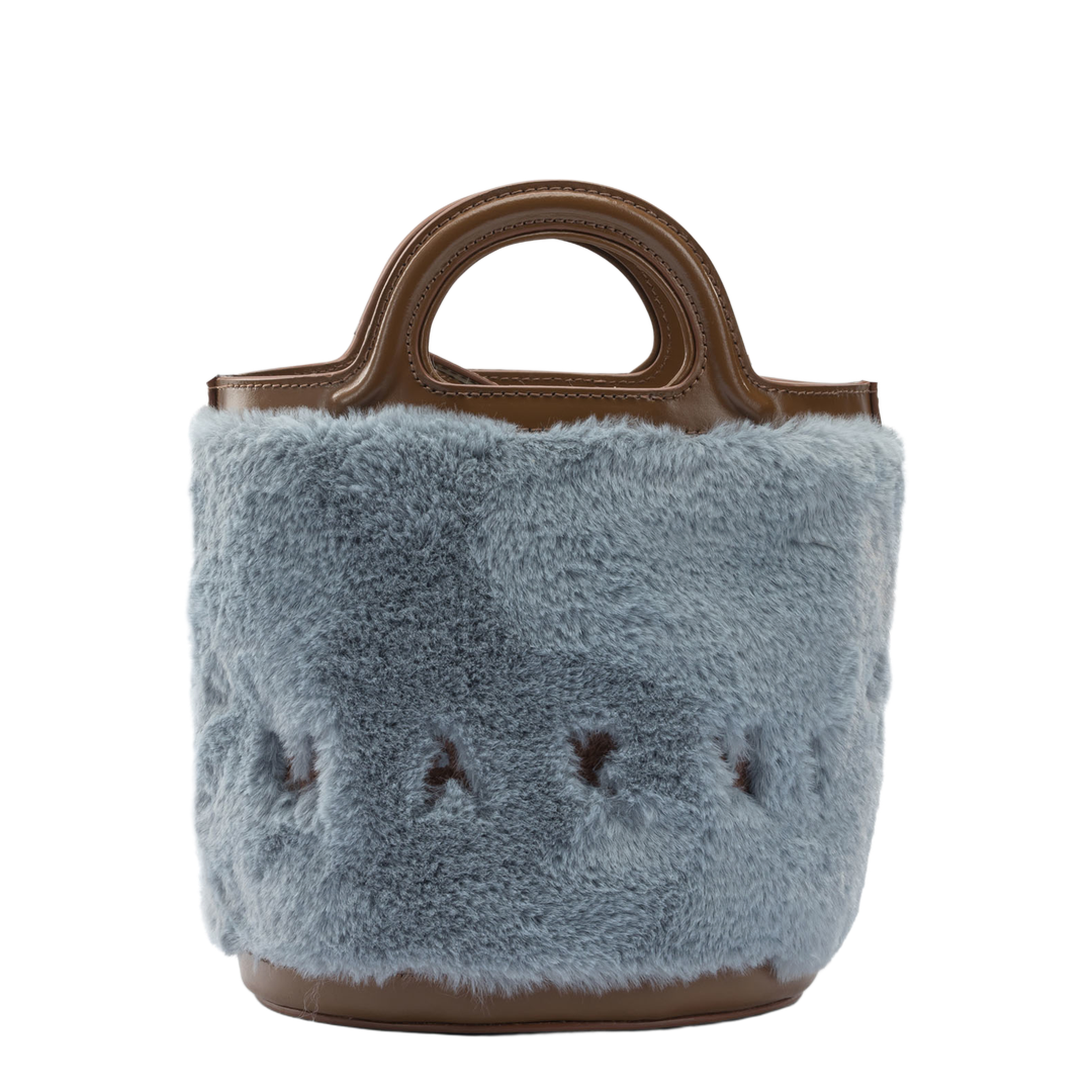 Tropicalia Small Calf Leather Handbag - Lilac Blue - Image 1