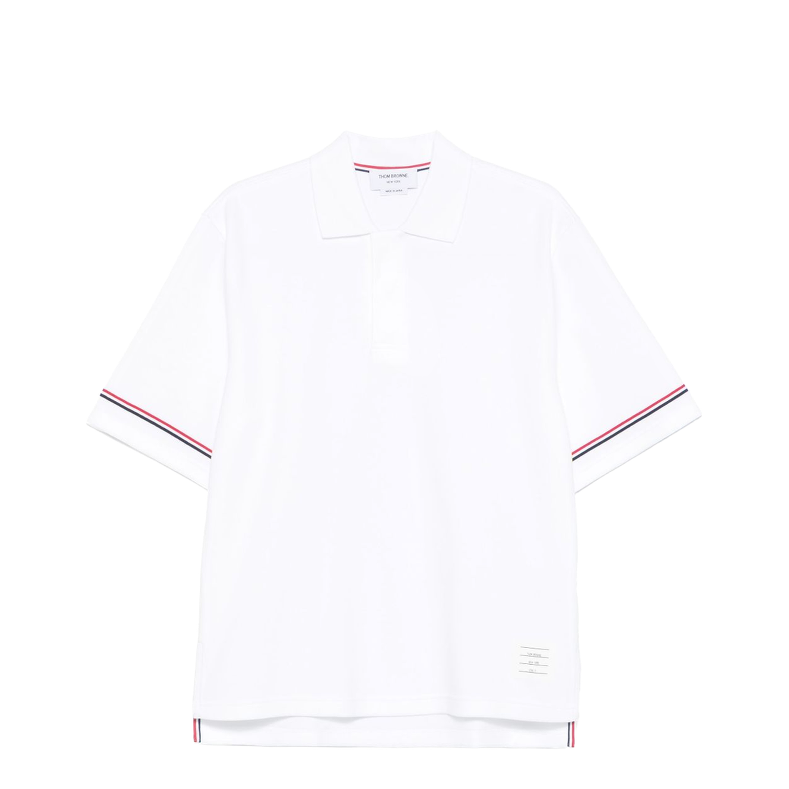 Rugby Fit RWB Stripe Short Sleeve Polo Shirt - Image 1