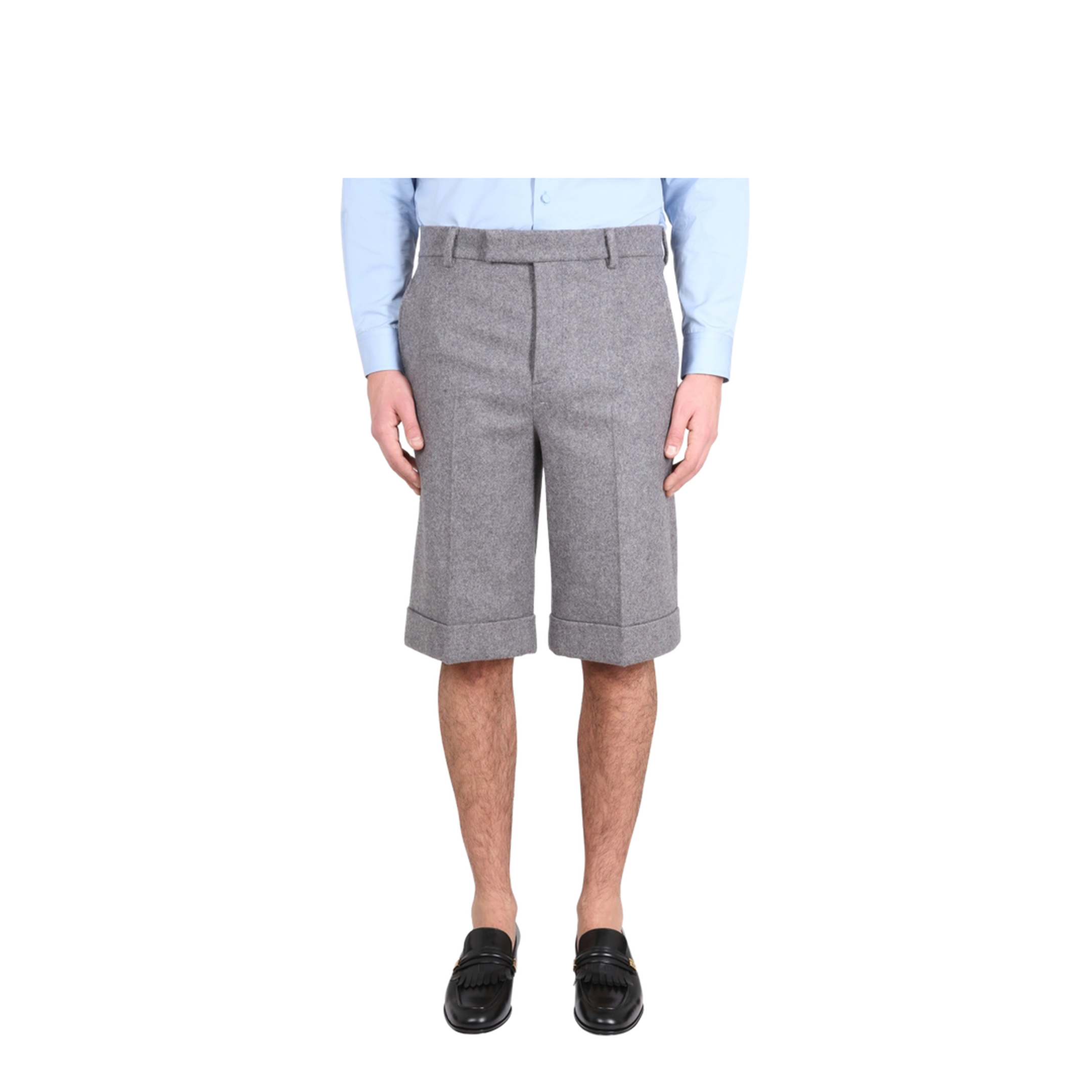 Melange Cloth Shorts - Image 1