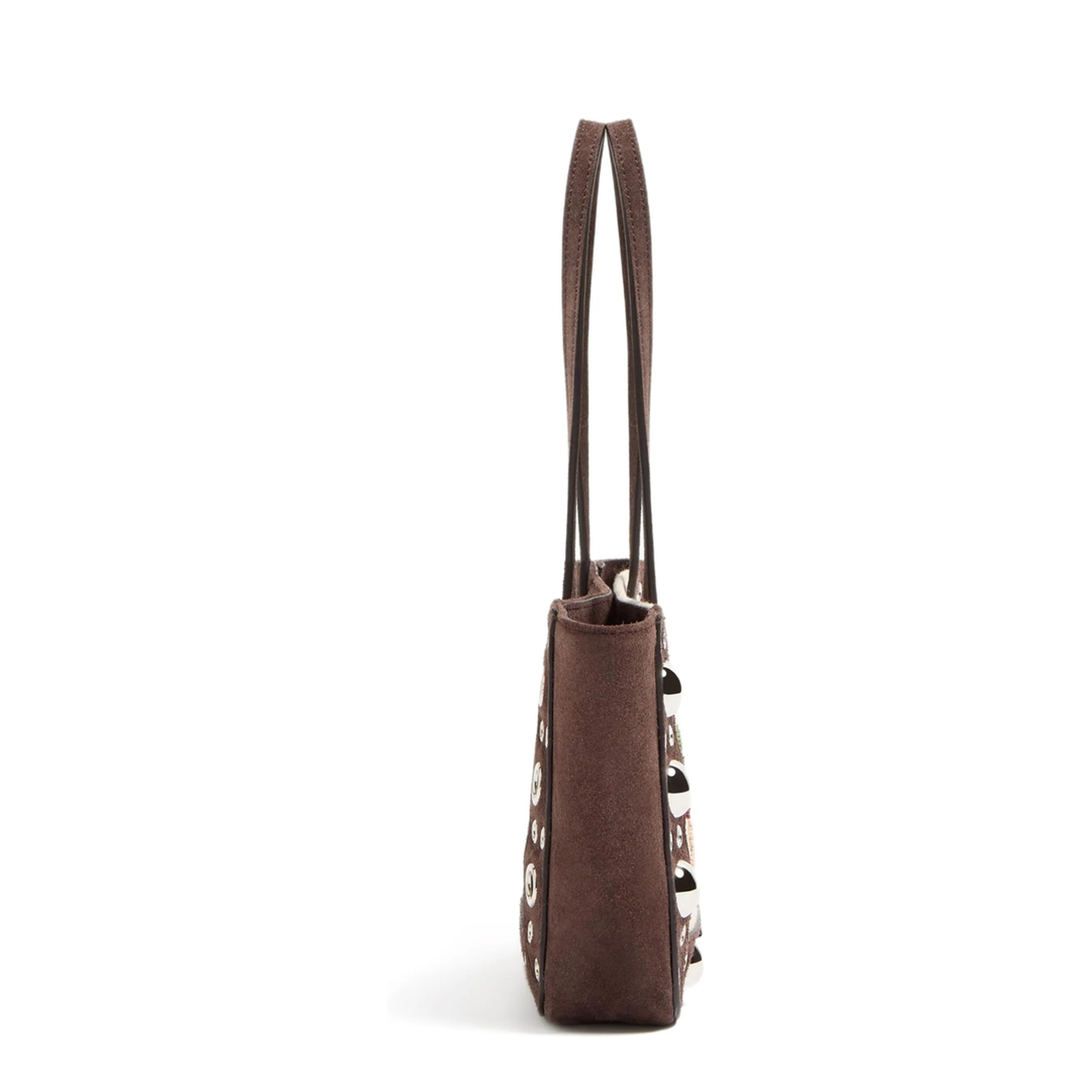 Brown Suede Nellcã'te Shoulder Bag - Image 3