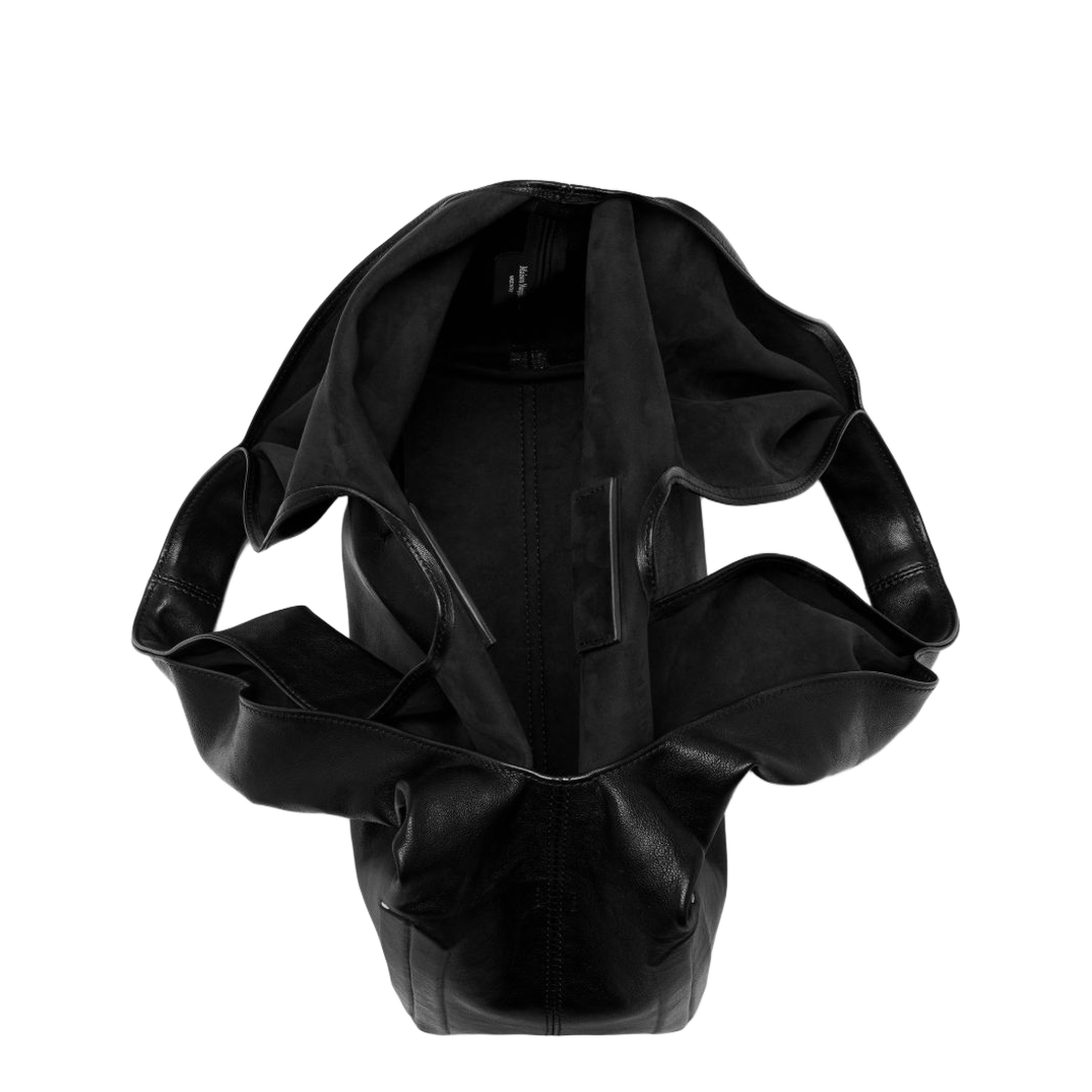 Box Bag Medium Ovine Leather Top Handle Bag - Noir - Image 5
