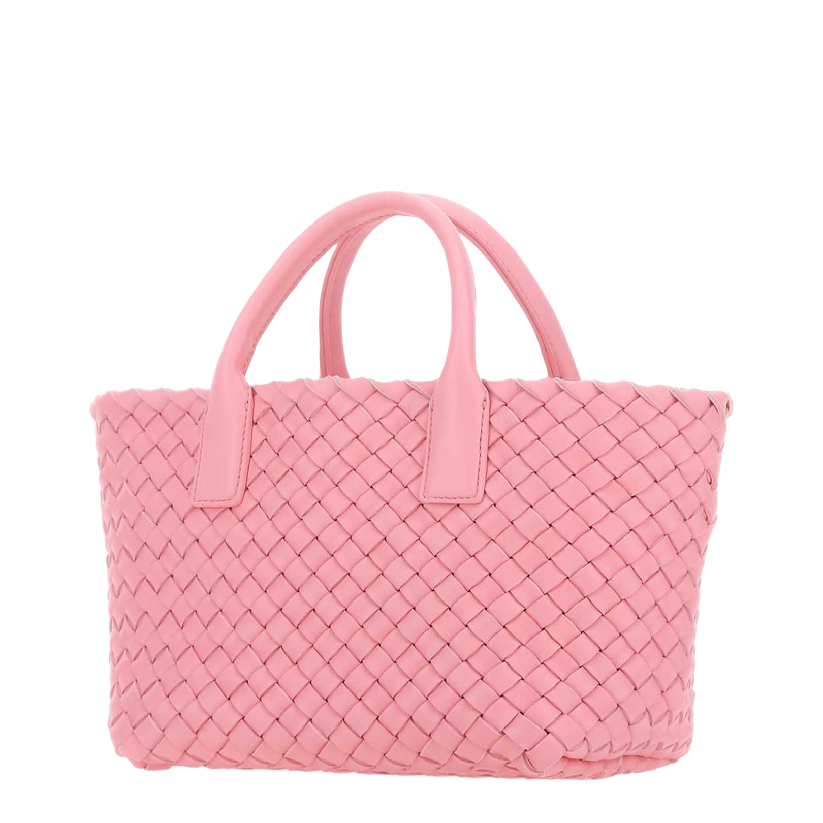 Cabat Mini Leather Handbags - Pink - Image 2