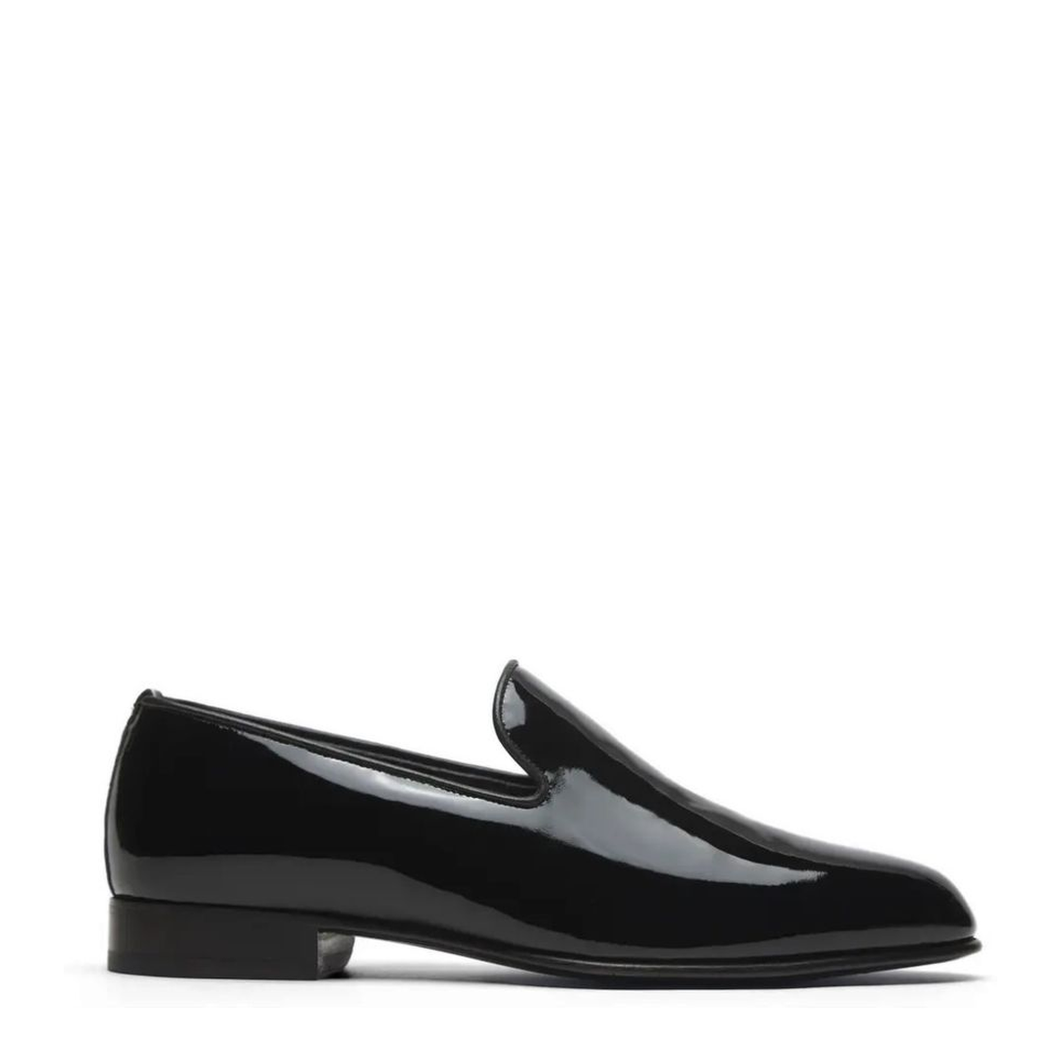 Essential Black Patent Leather Evening Loafers - Image 1