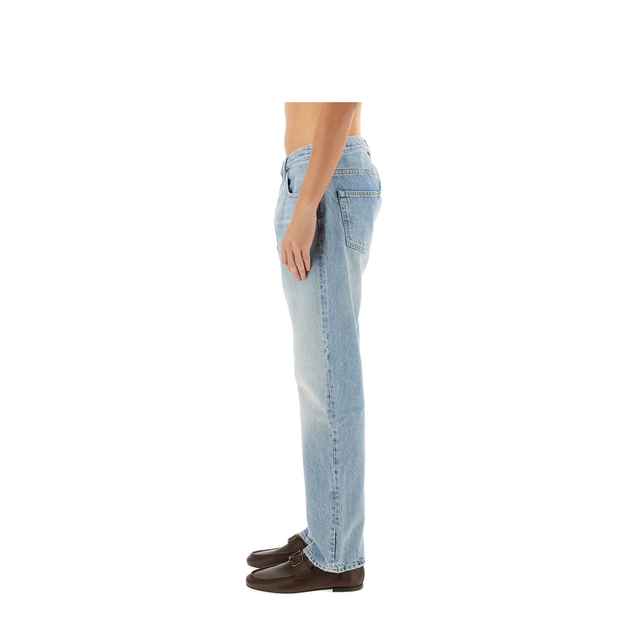 Stonewashed Denim Jeans - Image 4