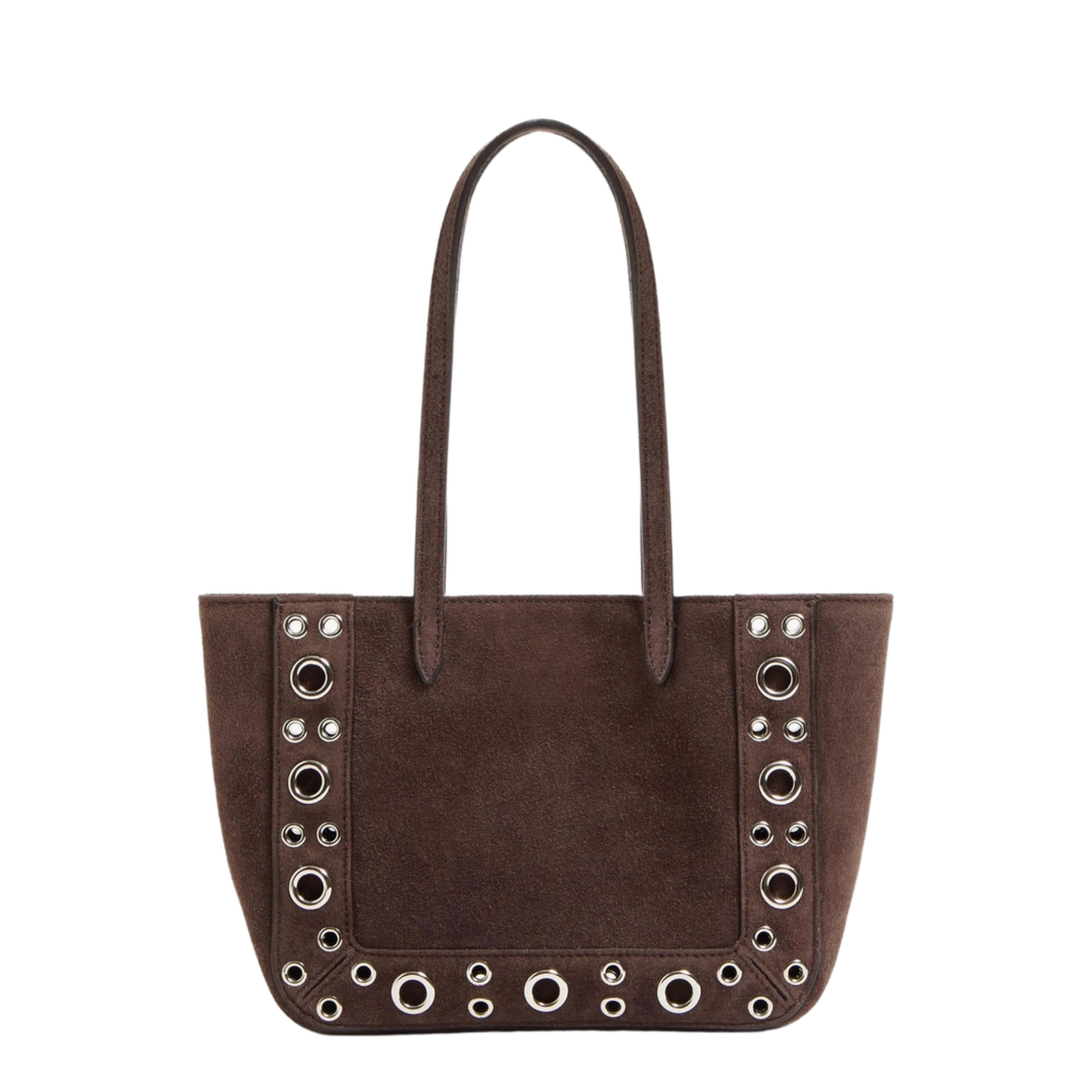 Brown Suede Nellcã'te Shoulder Bag - Image 4