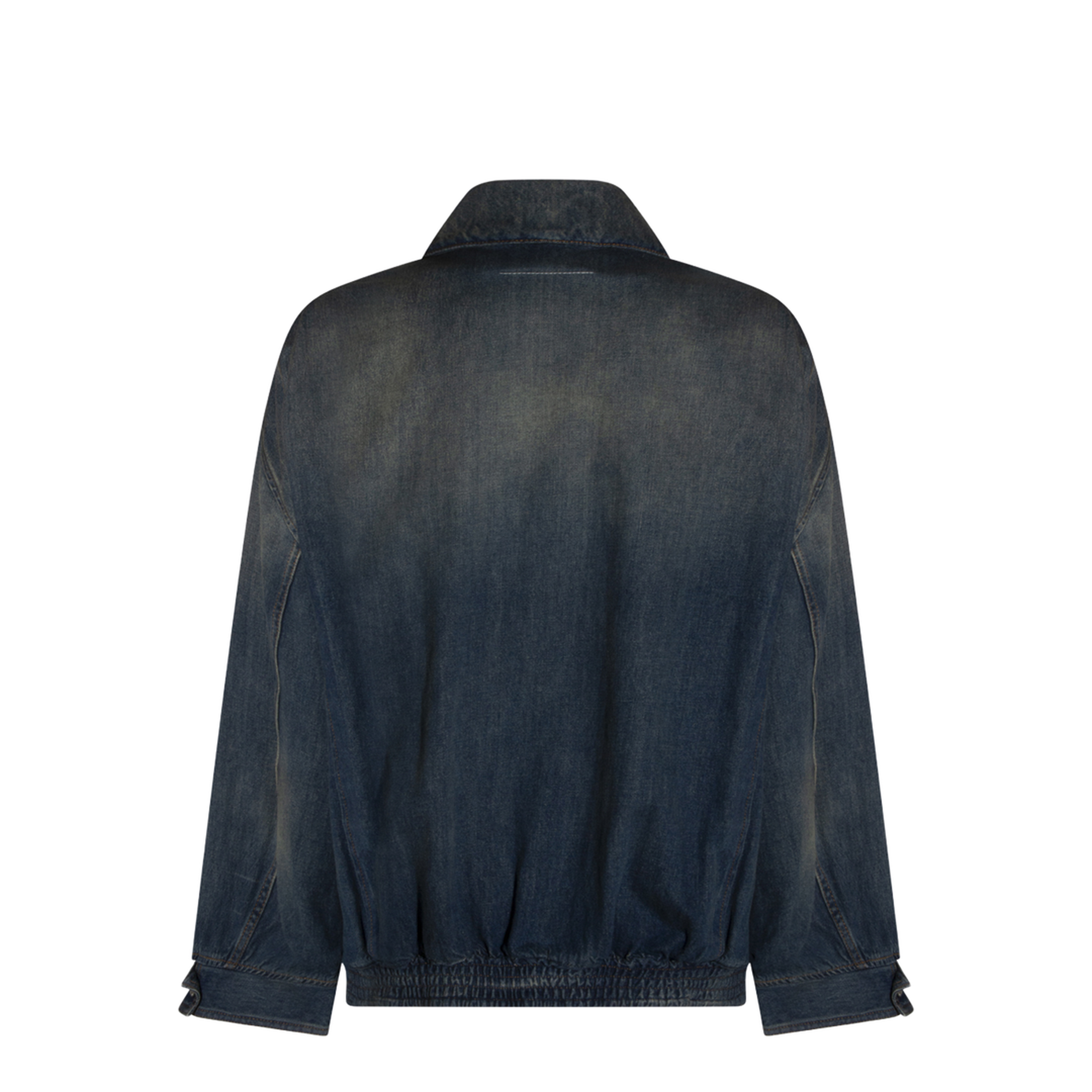 Blue Denim Jacket With Flap Pockets - Image 4