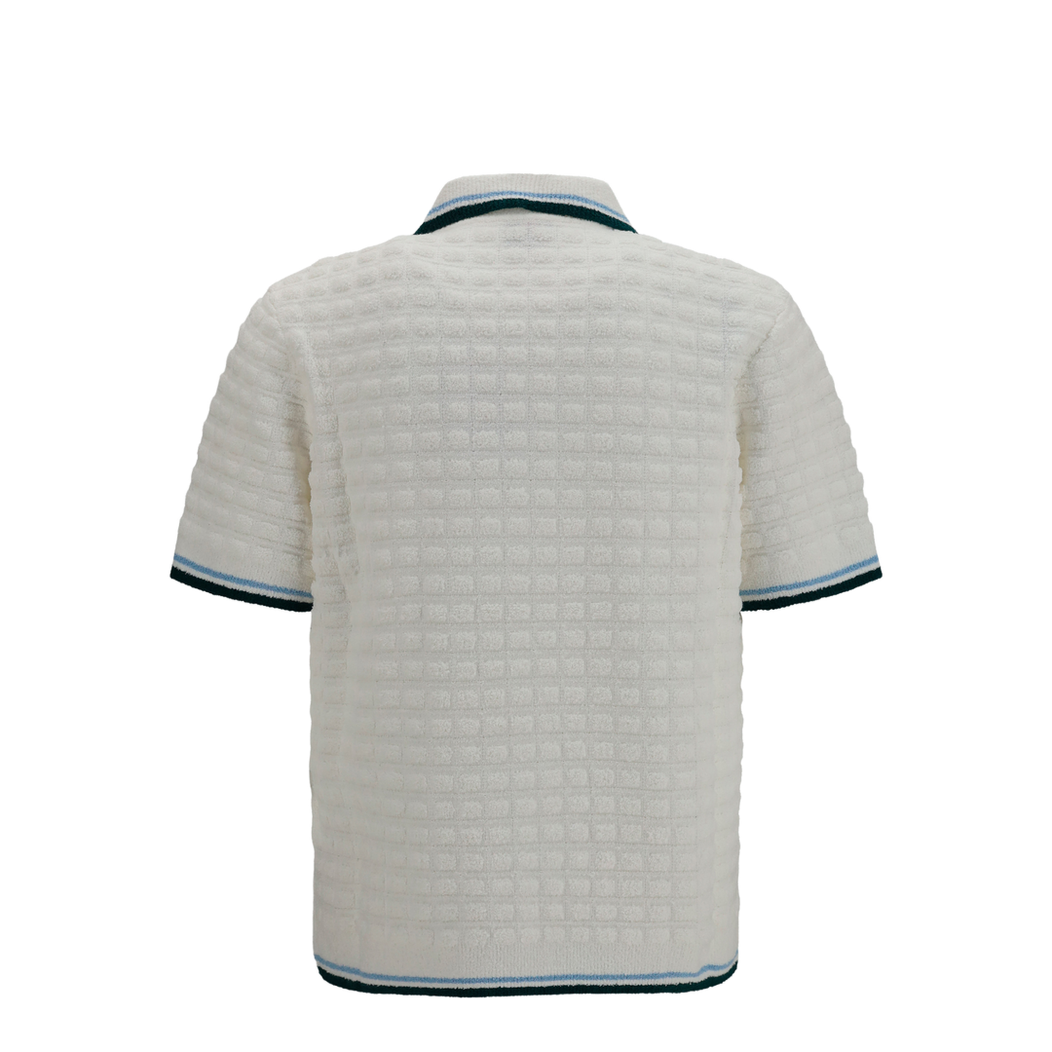 Short-sleeve Bouclé Polo - Image 2