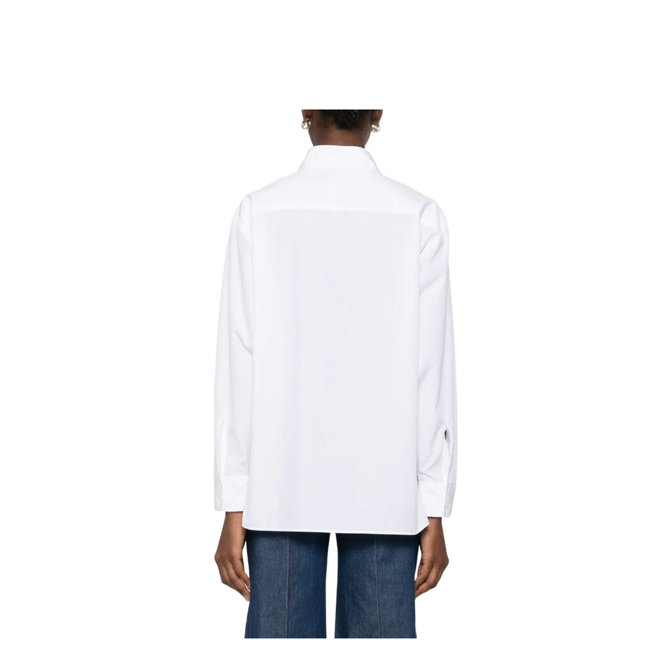 Chest-Pocket Cotton Shirt - Image 3