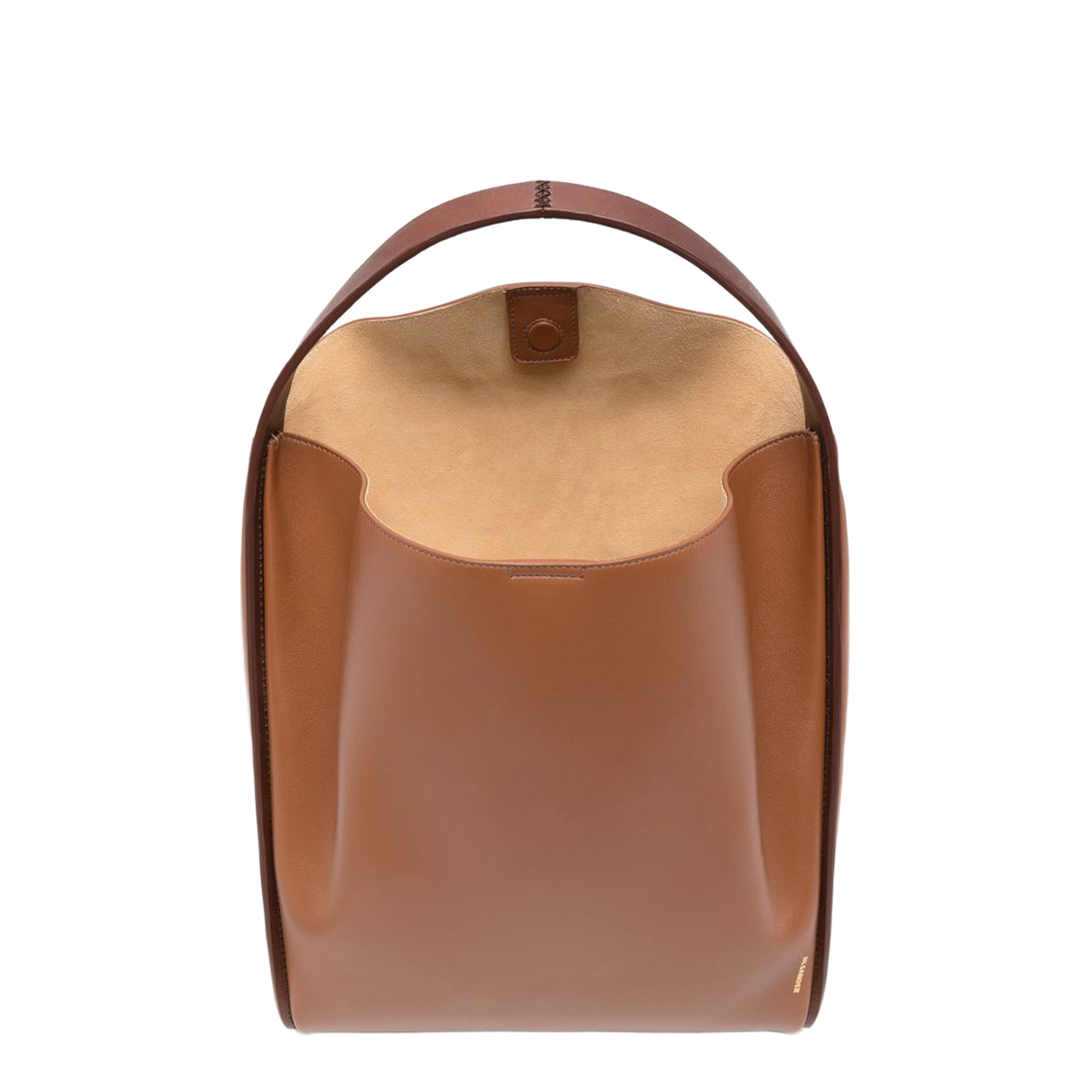 Pivot Leather Tote - Cuoio - Image 3