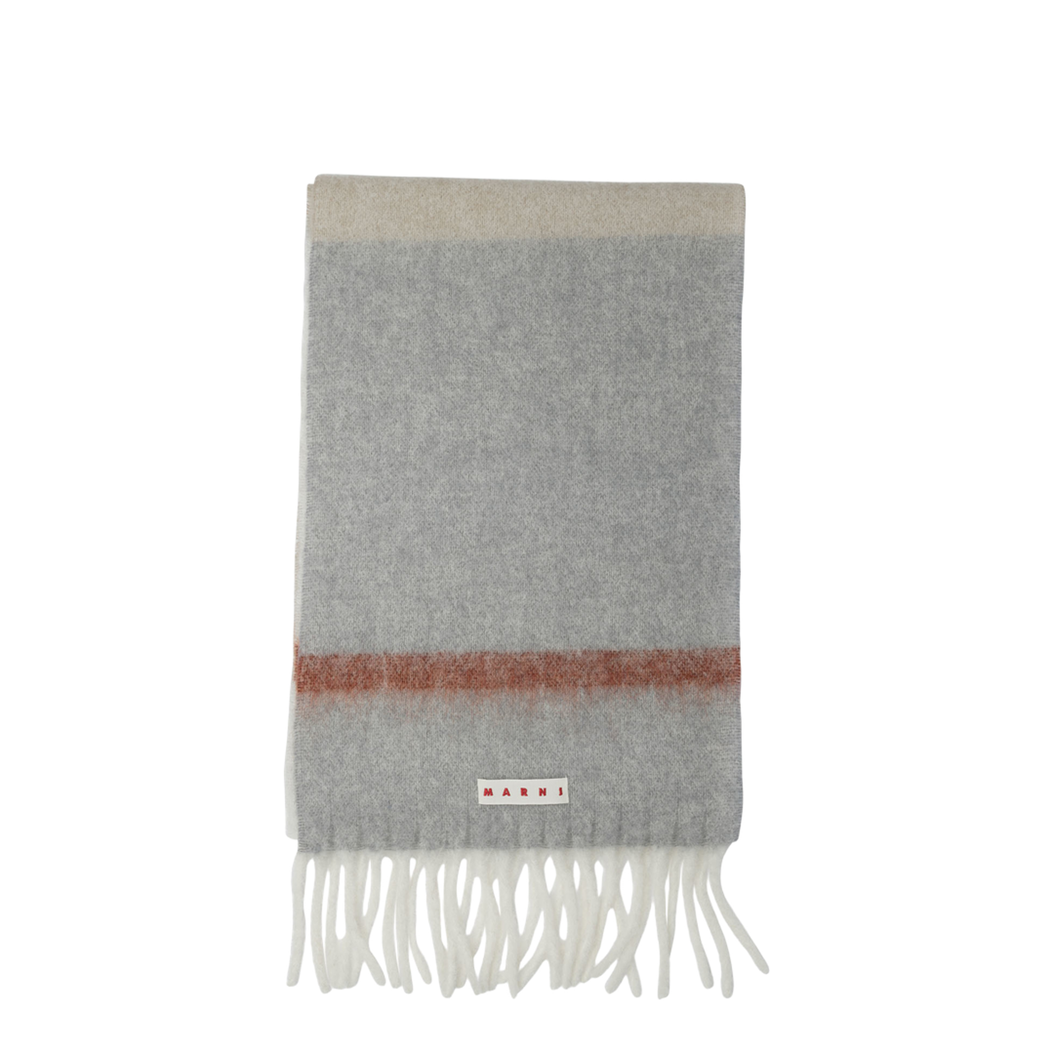 Mohair and alpaca scarf - Image 1