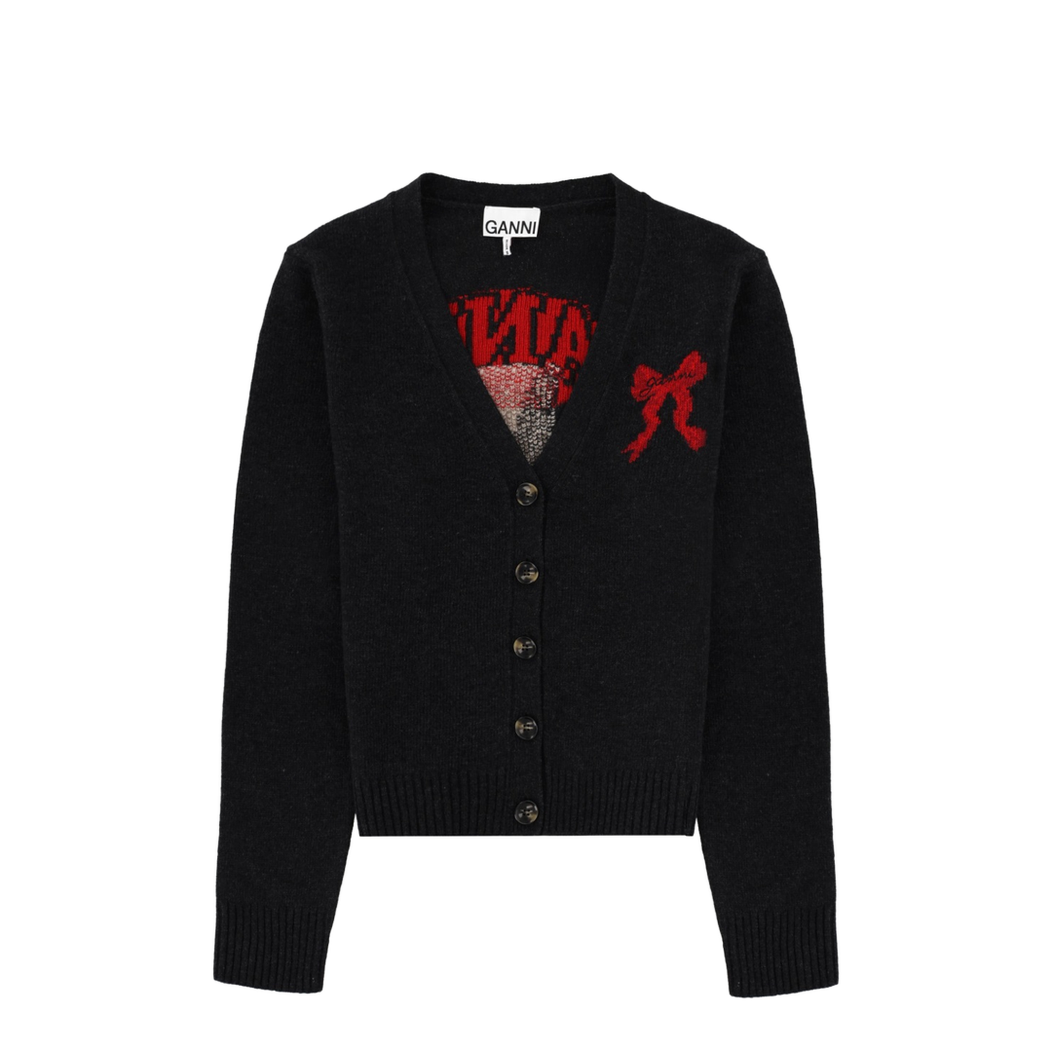 Cardigan With Graphics - Image 1