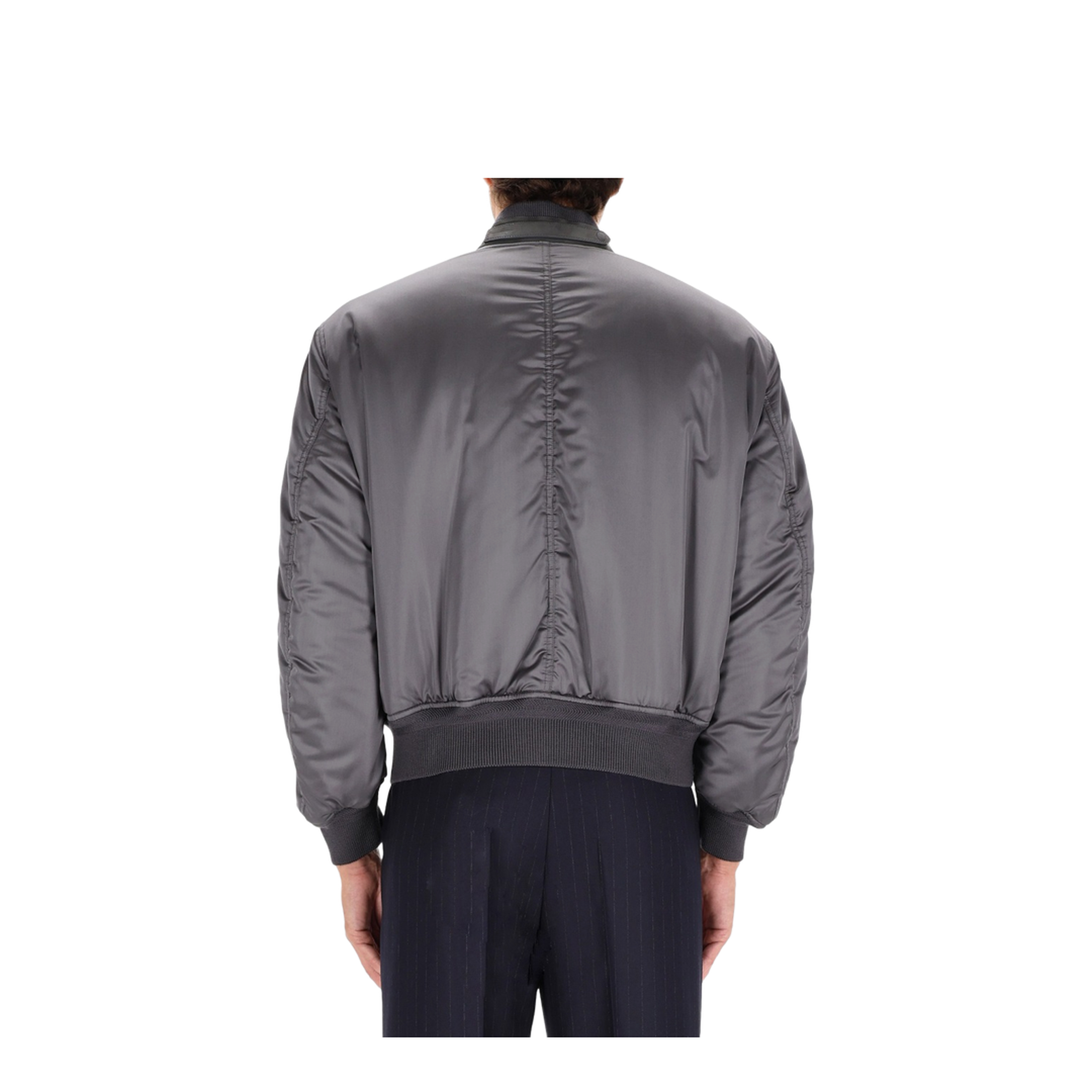 Silk Bomber Jacket - Image 3