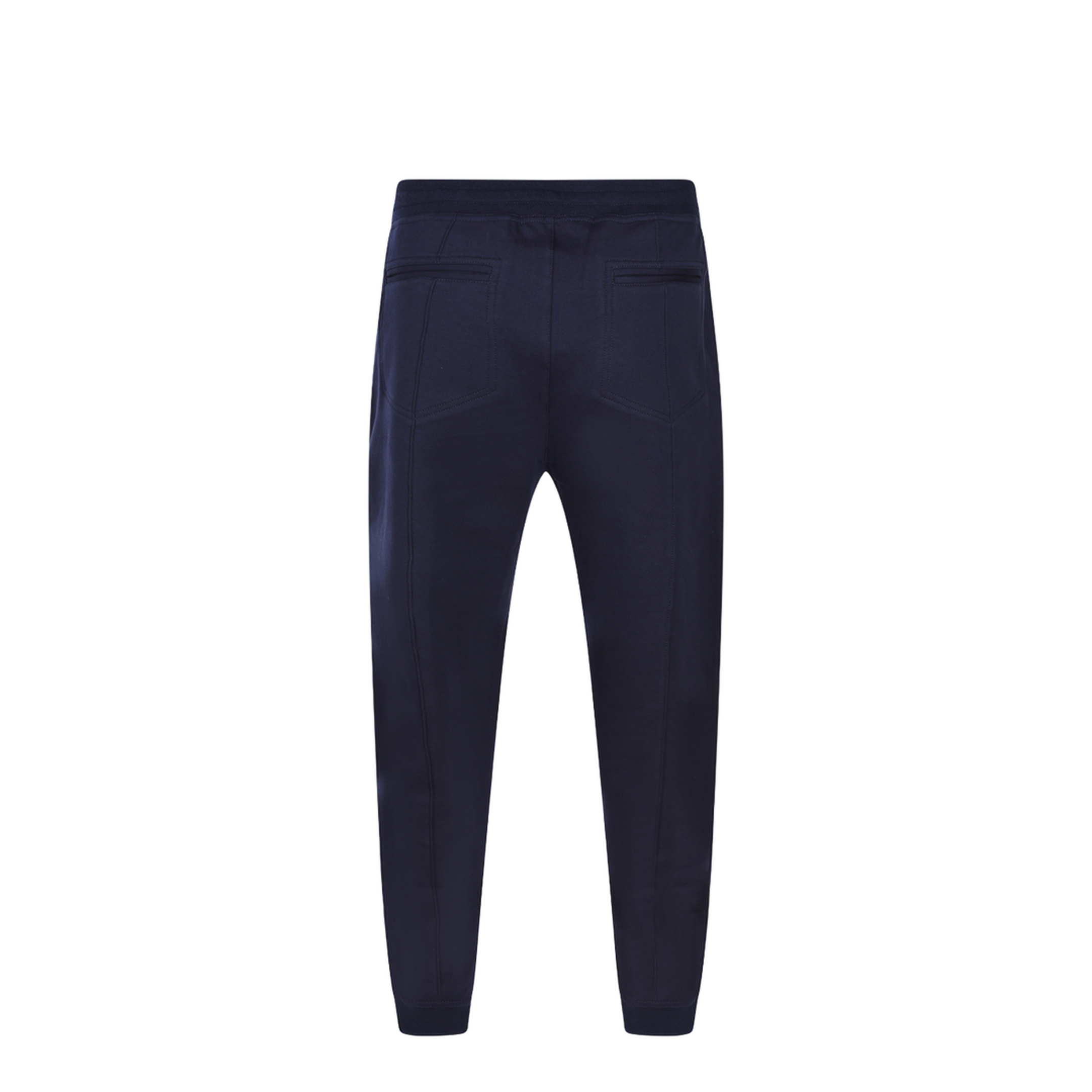 Drawstring Panelled Track Pants Blue - Image 4