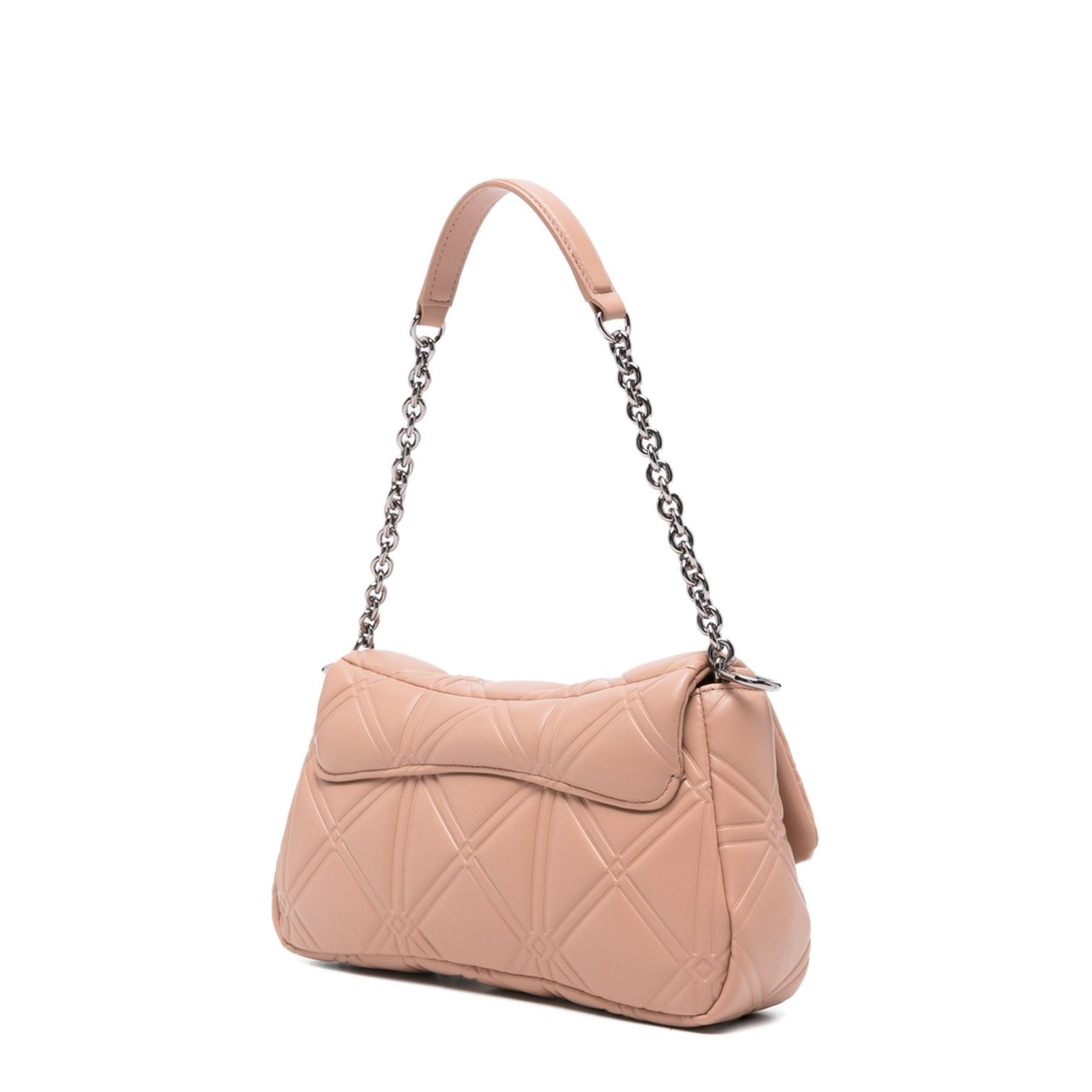 Medium Polyester Shoulder Bag - Beige - Image 2
