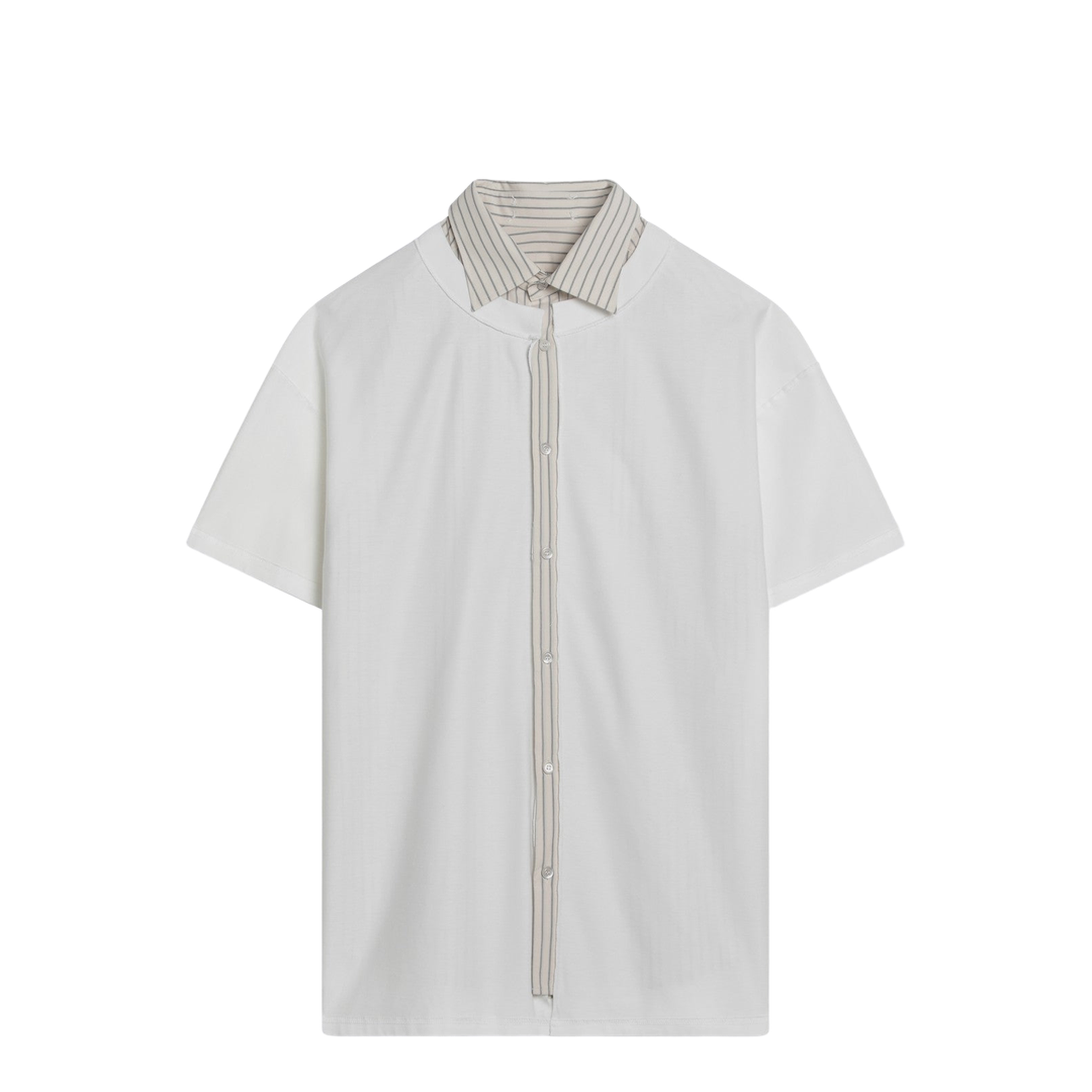 White Reversed Shirt T-Shirt - Image 2