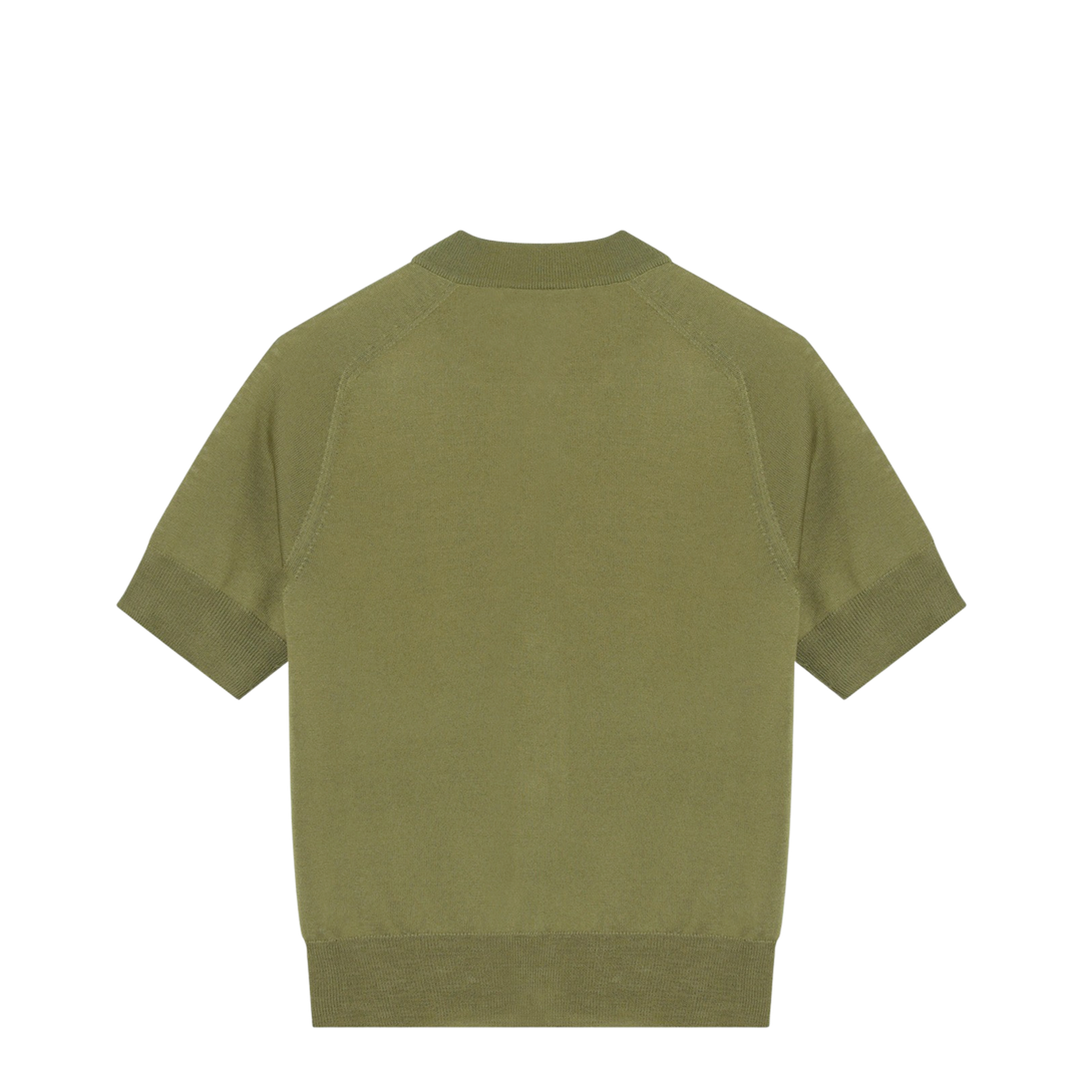 Matcha Green De Coeur Wool Cardigan - Image 2