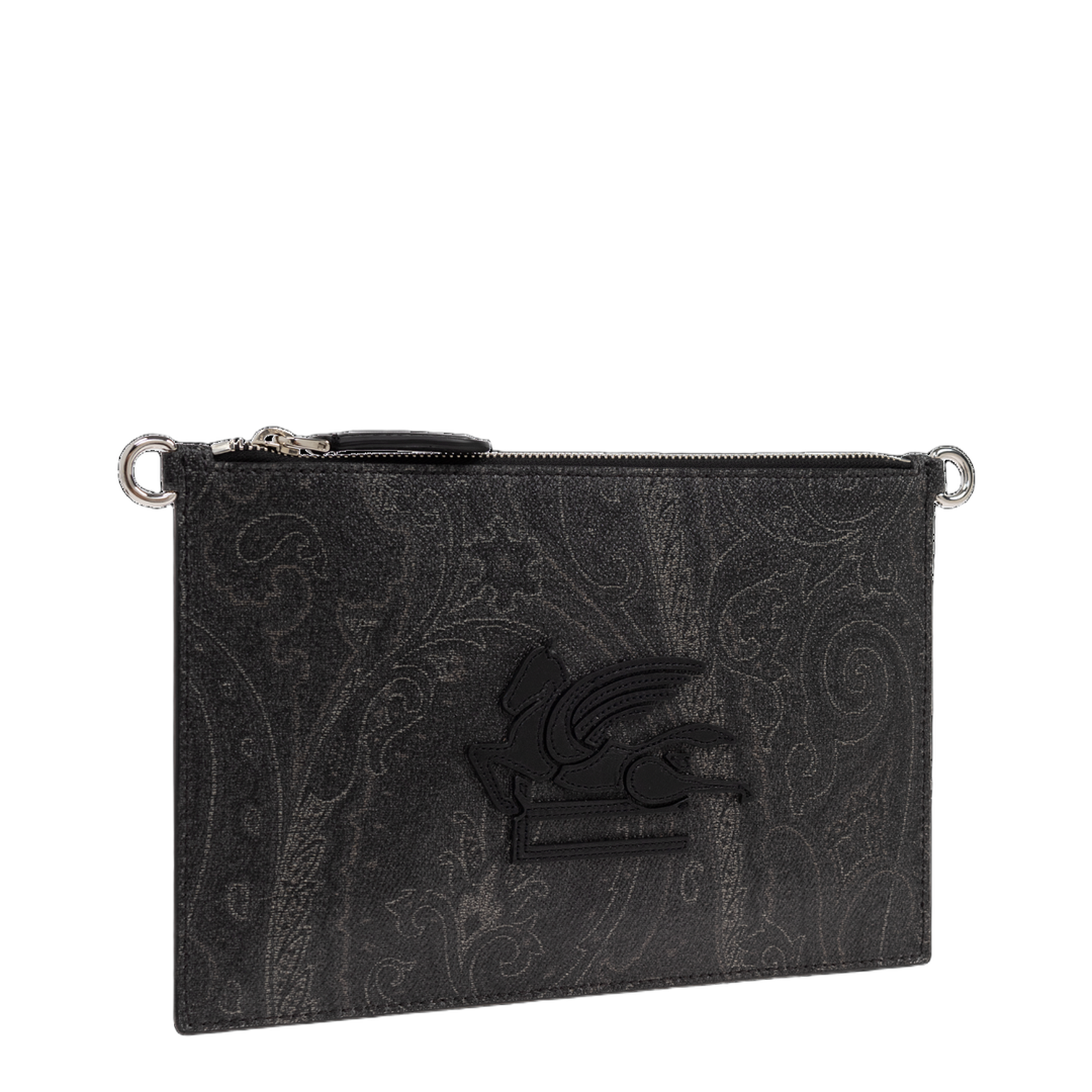 Pegaso Cotton Clutch - Black - Image 4