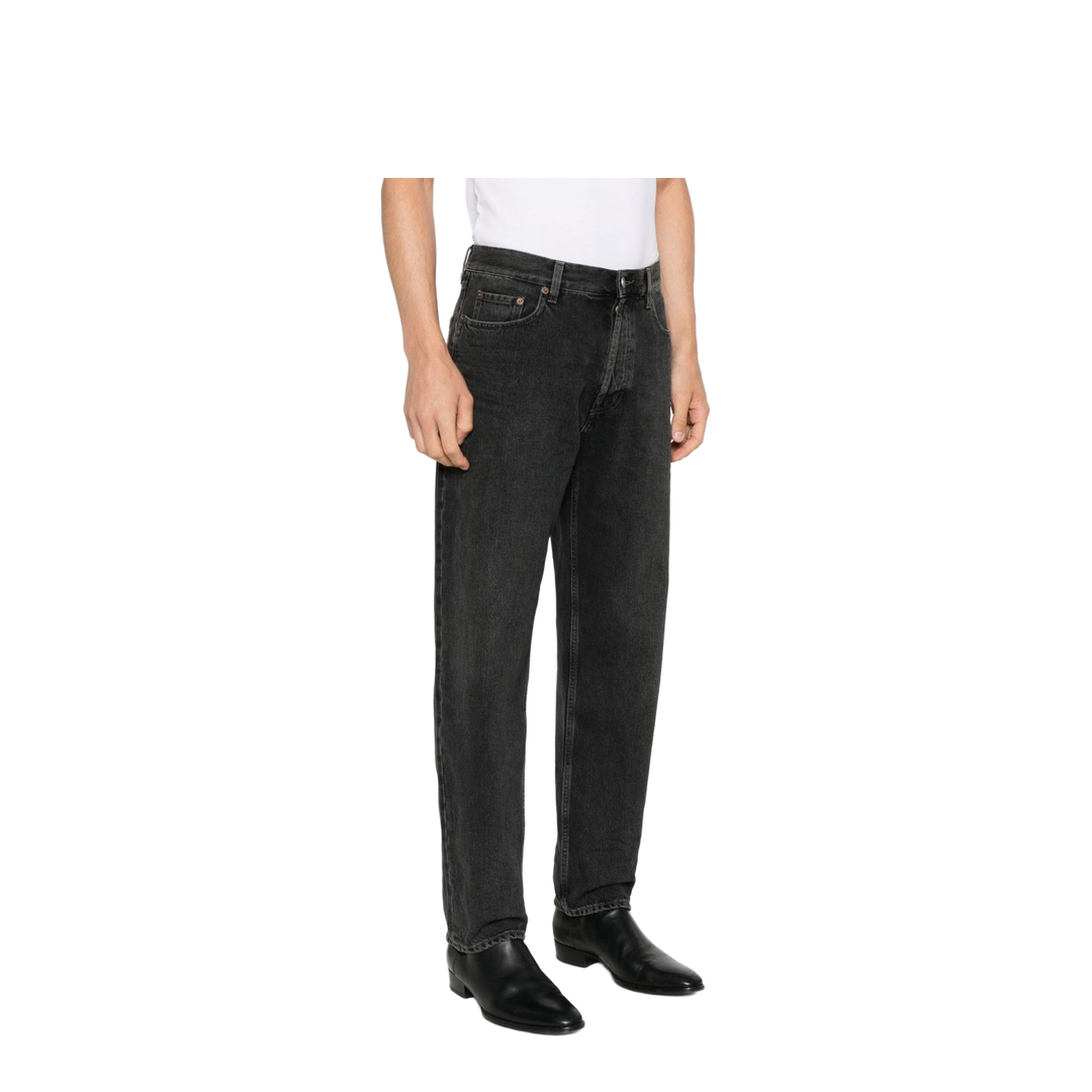 Mick Long Jeans in Westwood Black Denim - Image 5