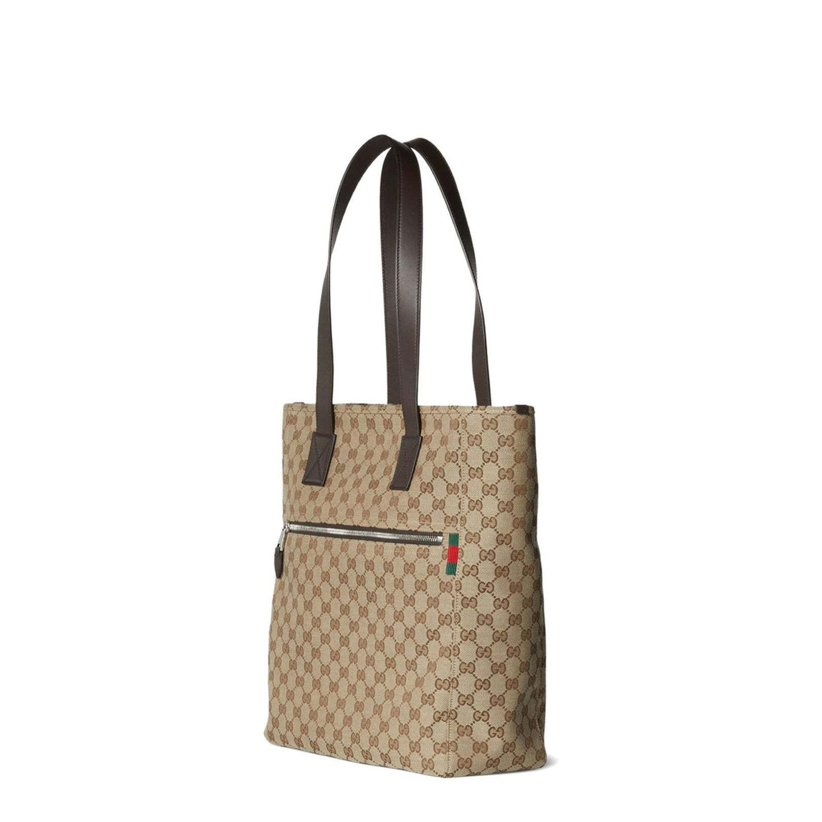 GG Canvas Medium Tote Bags - Beige - Image 3