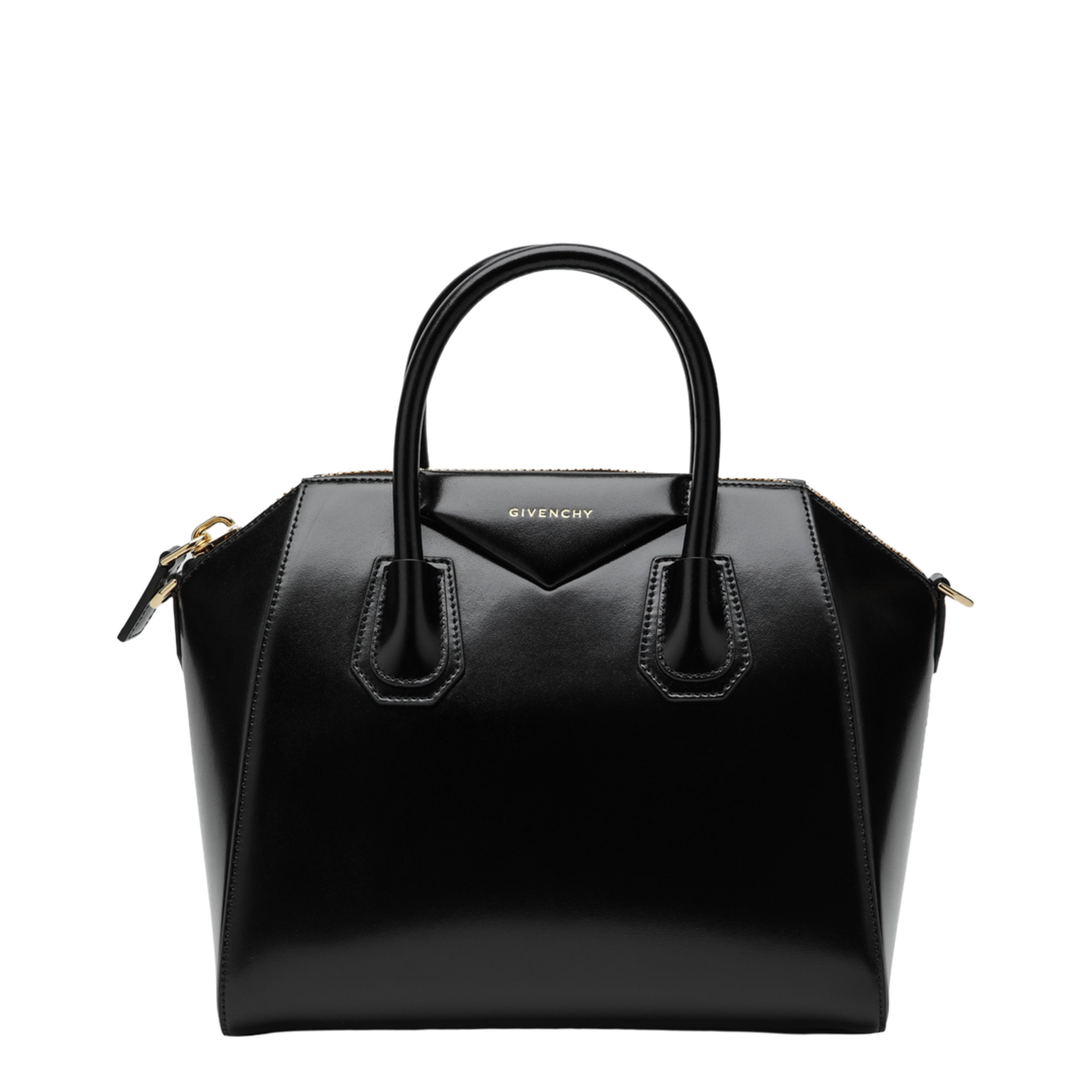 Antigona Small Leather Shoulder Bag - Image 1
