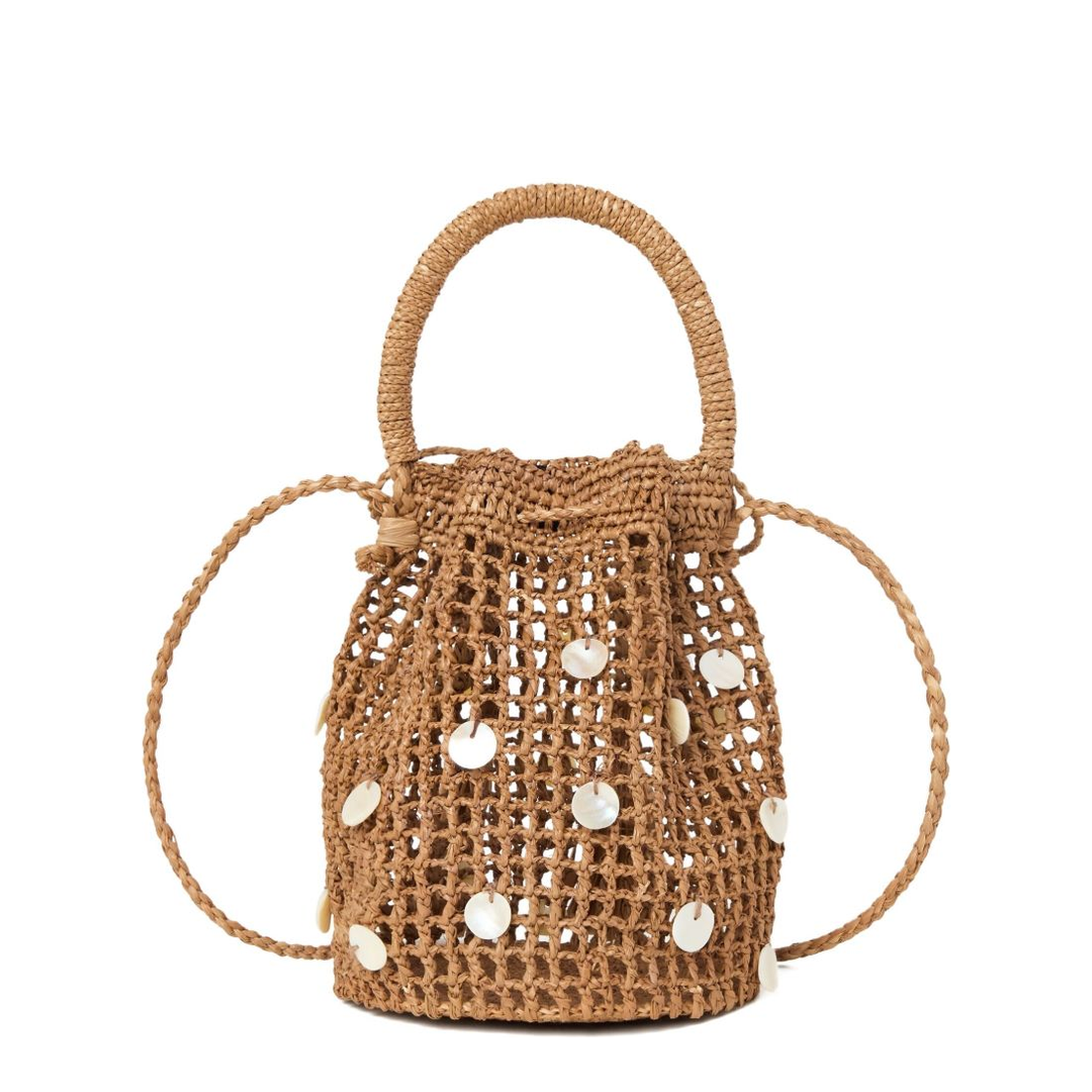 Rafia Bucket Bag - Image 3