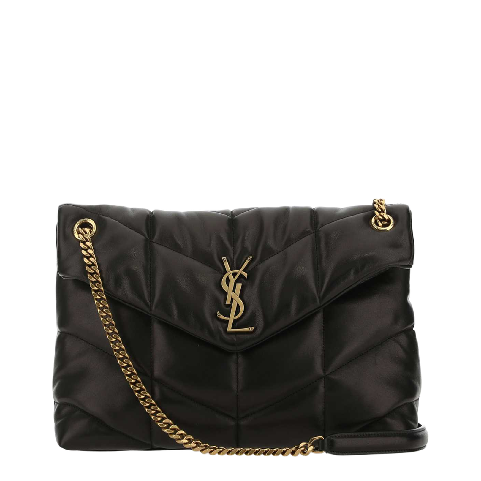 Puffer Medium Nappa leather Shoulder Bags - Black - Image 2