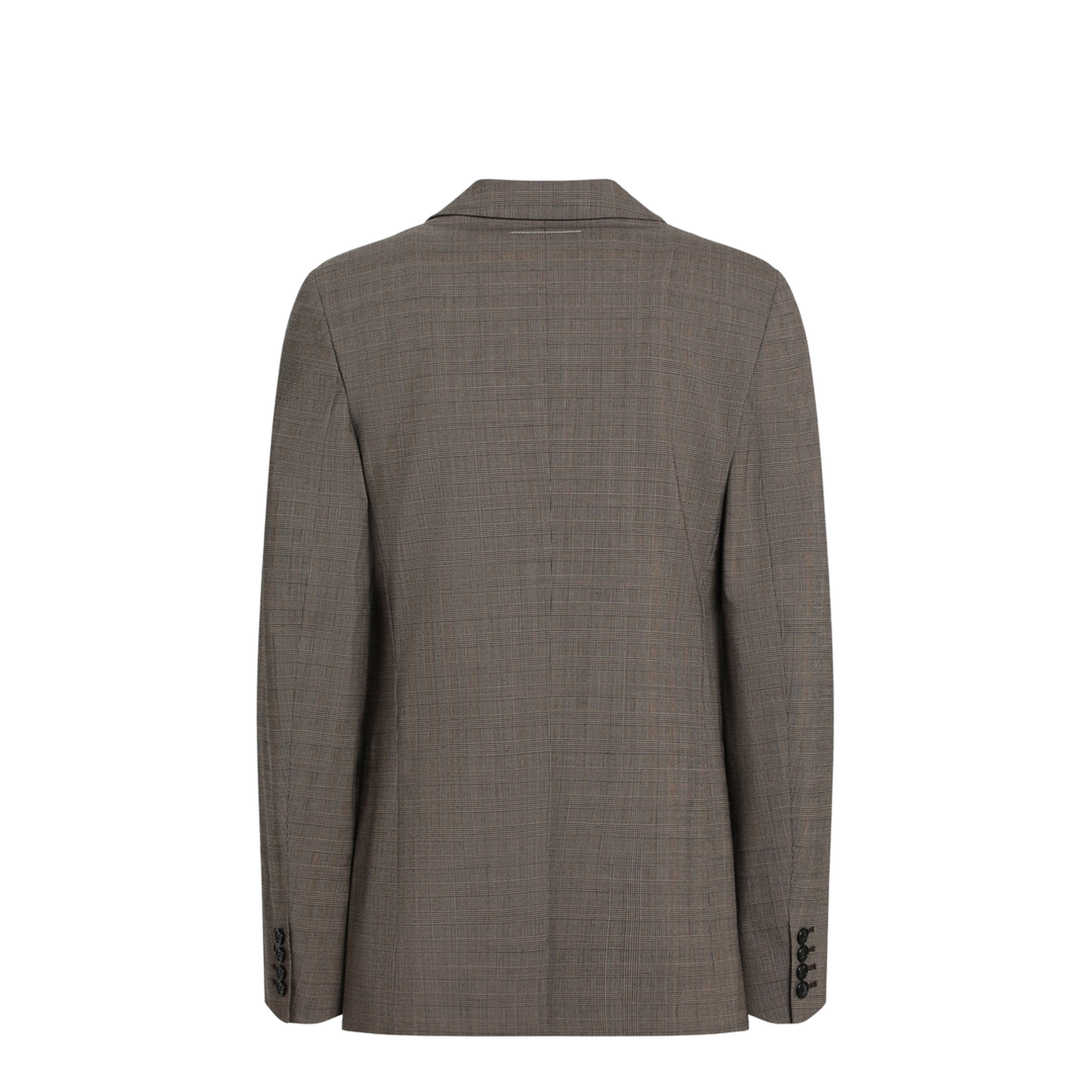 Single-breasted Jacket Brown in Wool Blend - Image 2